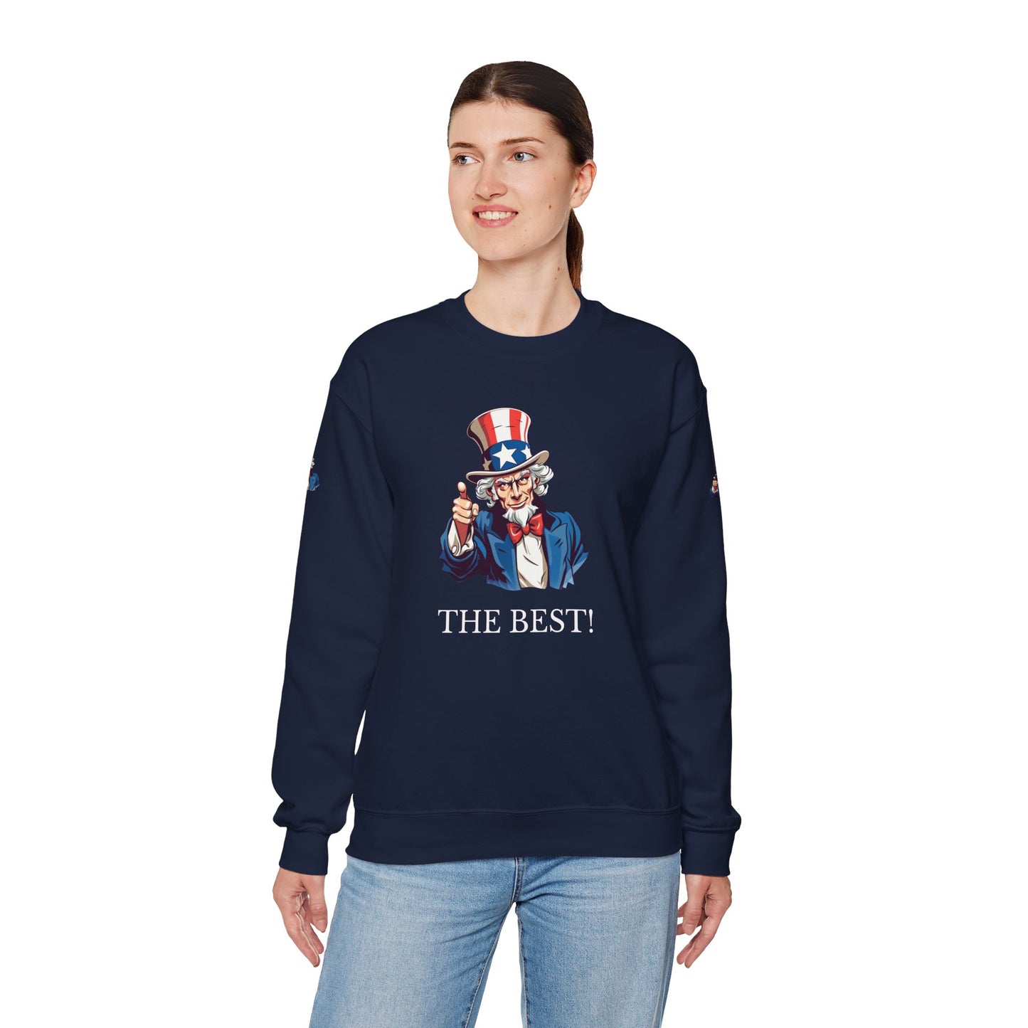 Princess Grace TEAM USA  Unisex Heavy Blend Crewneck Sweatshirt