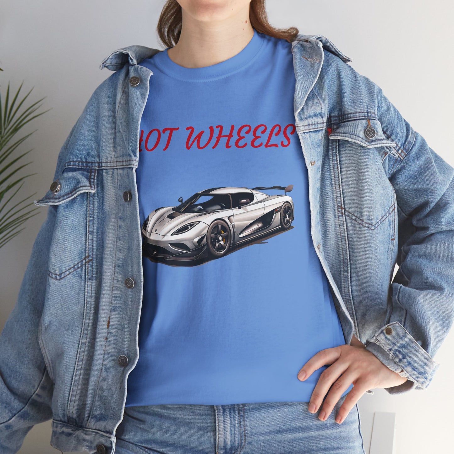 Princess Grace  Hot Wheels Unisex Heavy Cotton Tee Car Enthusiast Shirt