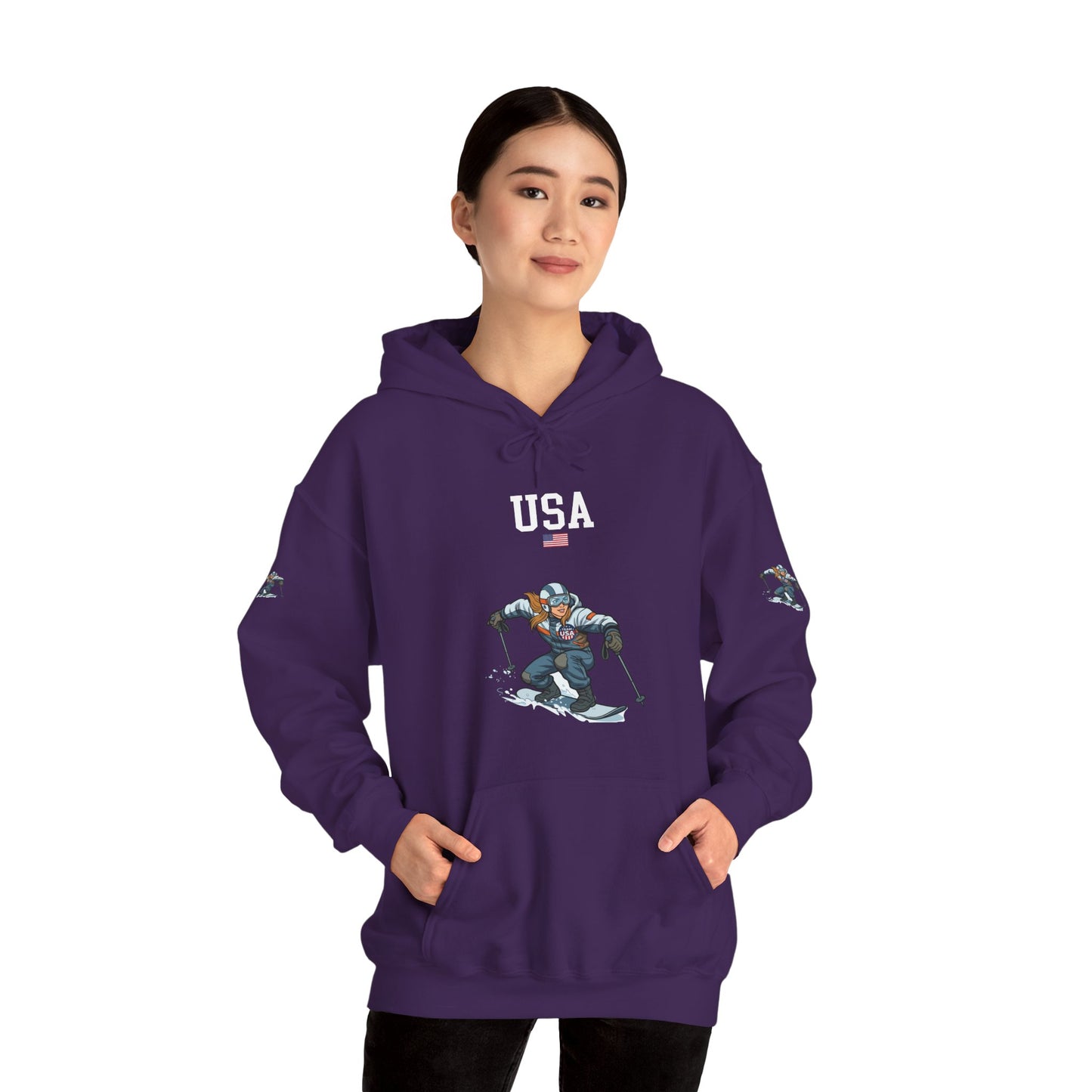 Princess Grace  TEAM USA  Unisex Heavy Blend  Hooded Sweatshirt