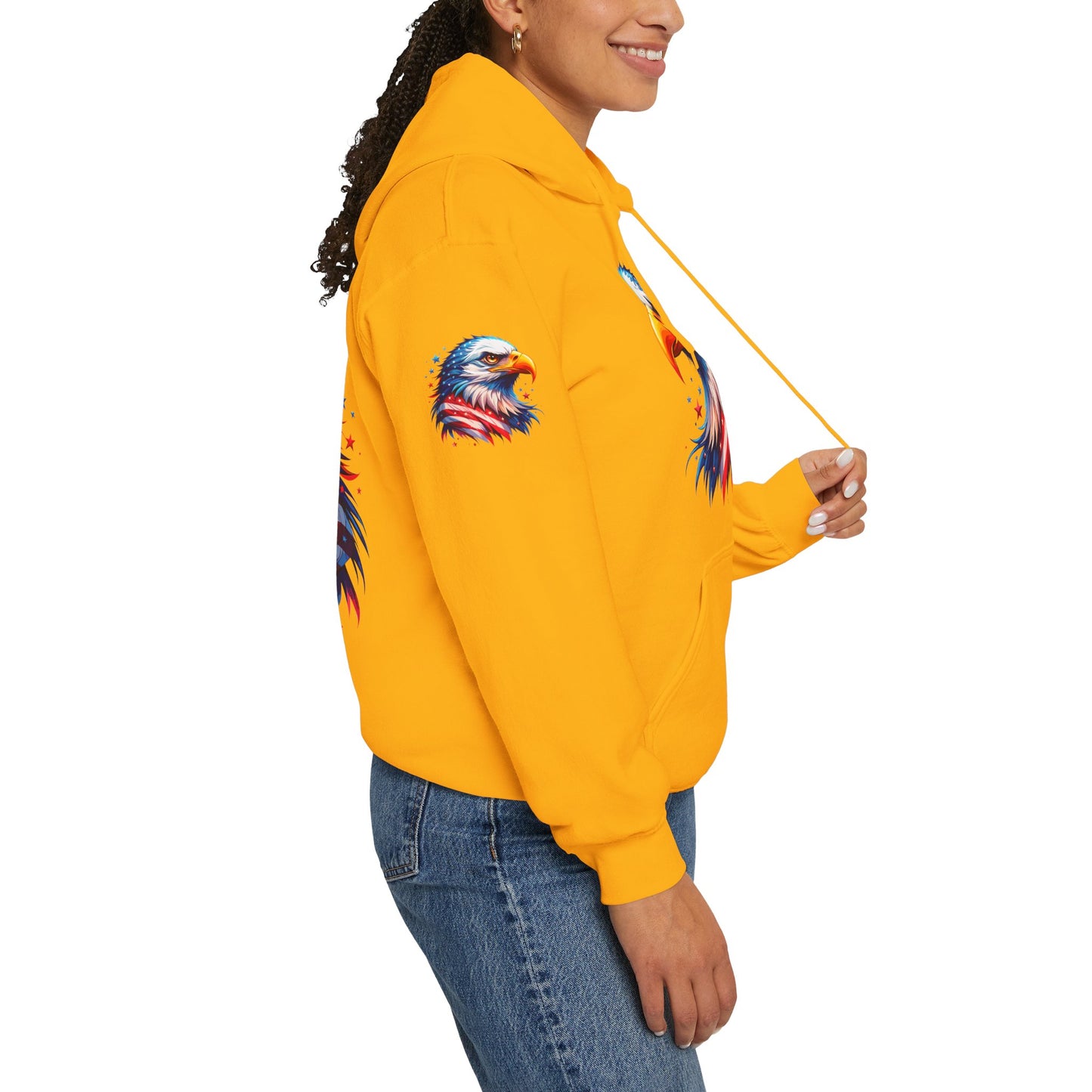 Princess Grace  American  Eagle Unisex Heavy Blend Hooded Sweatshirt