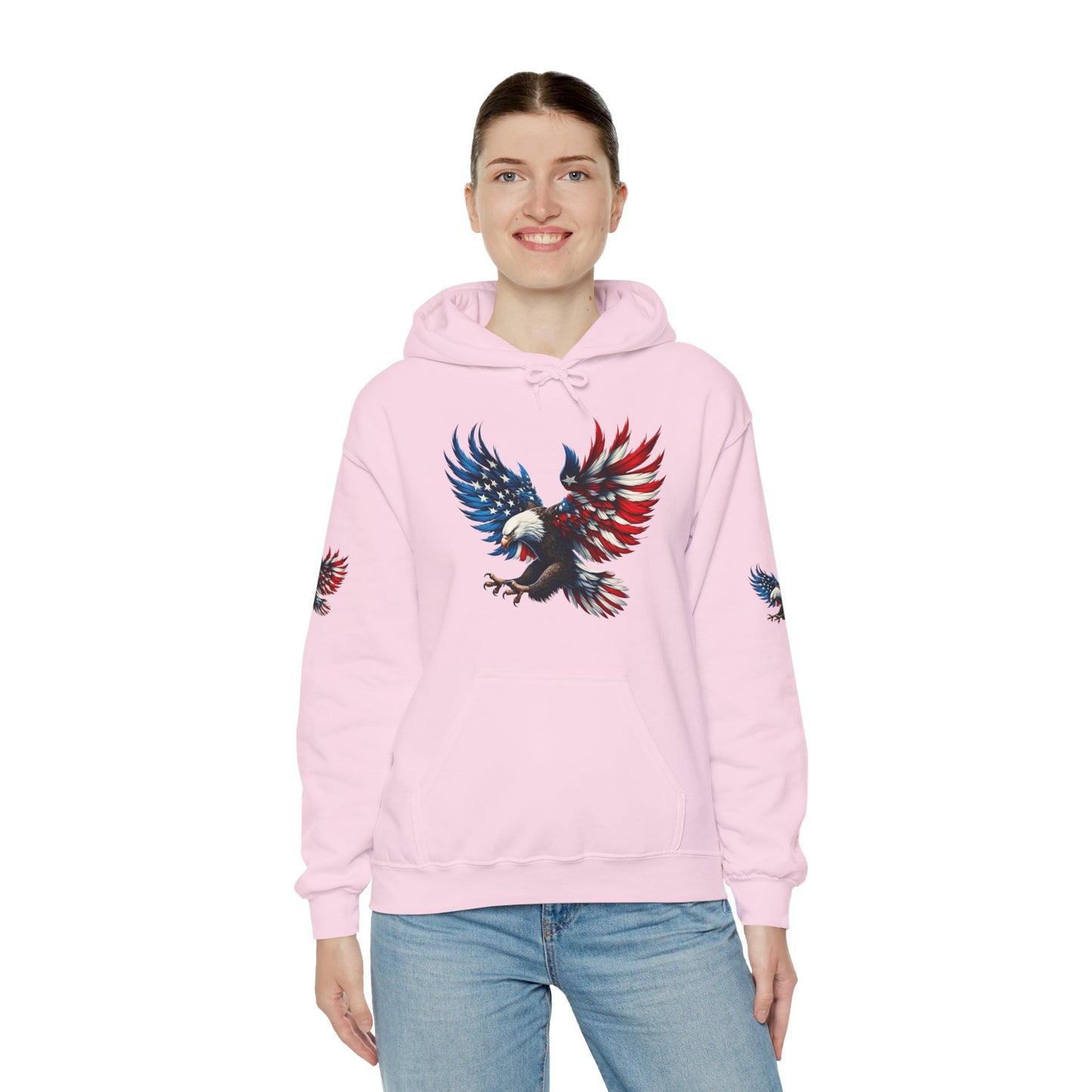 Princess Grace American Eagle Unisex Heavy Blend Hooded Sweatshirt