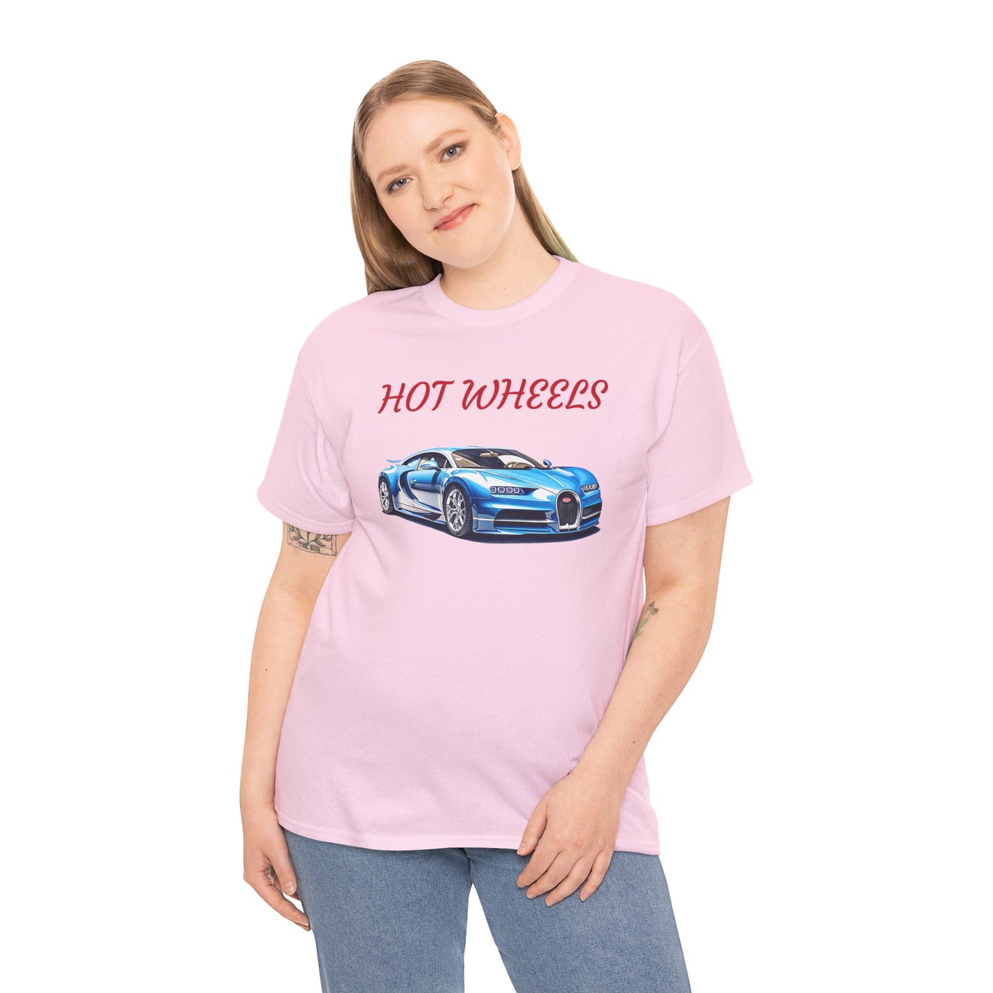 Princess Grace  Hot Wheels Unisex Heavy Cotton Tee Car Enthusiast Shirt