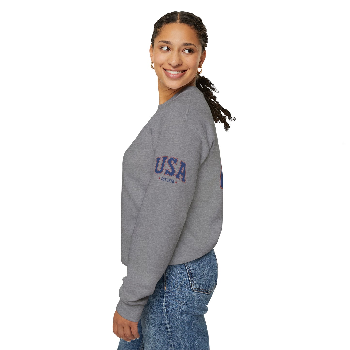 Princess Grace  TEAM USA  Unisex Heavy Blend Crewneck Sweatshirt
