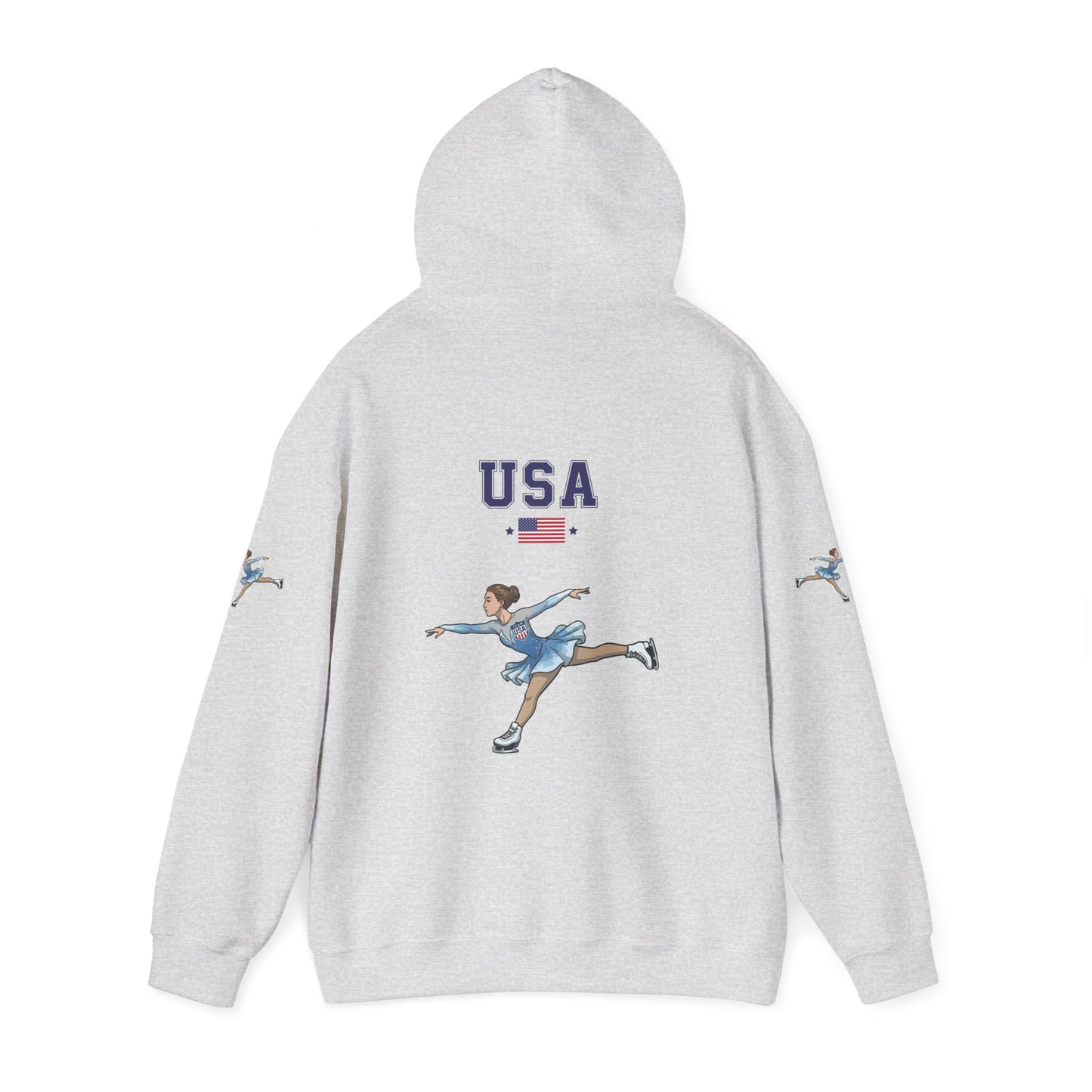 Princess Grace  TEAM USA  Unisex Heavy Blend Hooded Sweatshirt