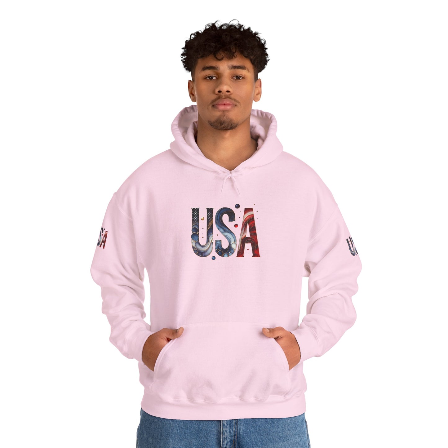 Princess Grace  TEAM USA  Unisex Heavy Bled   Hooded Sweatshirt