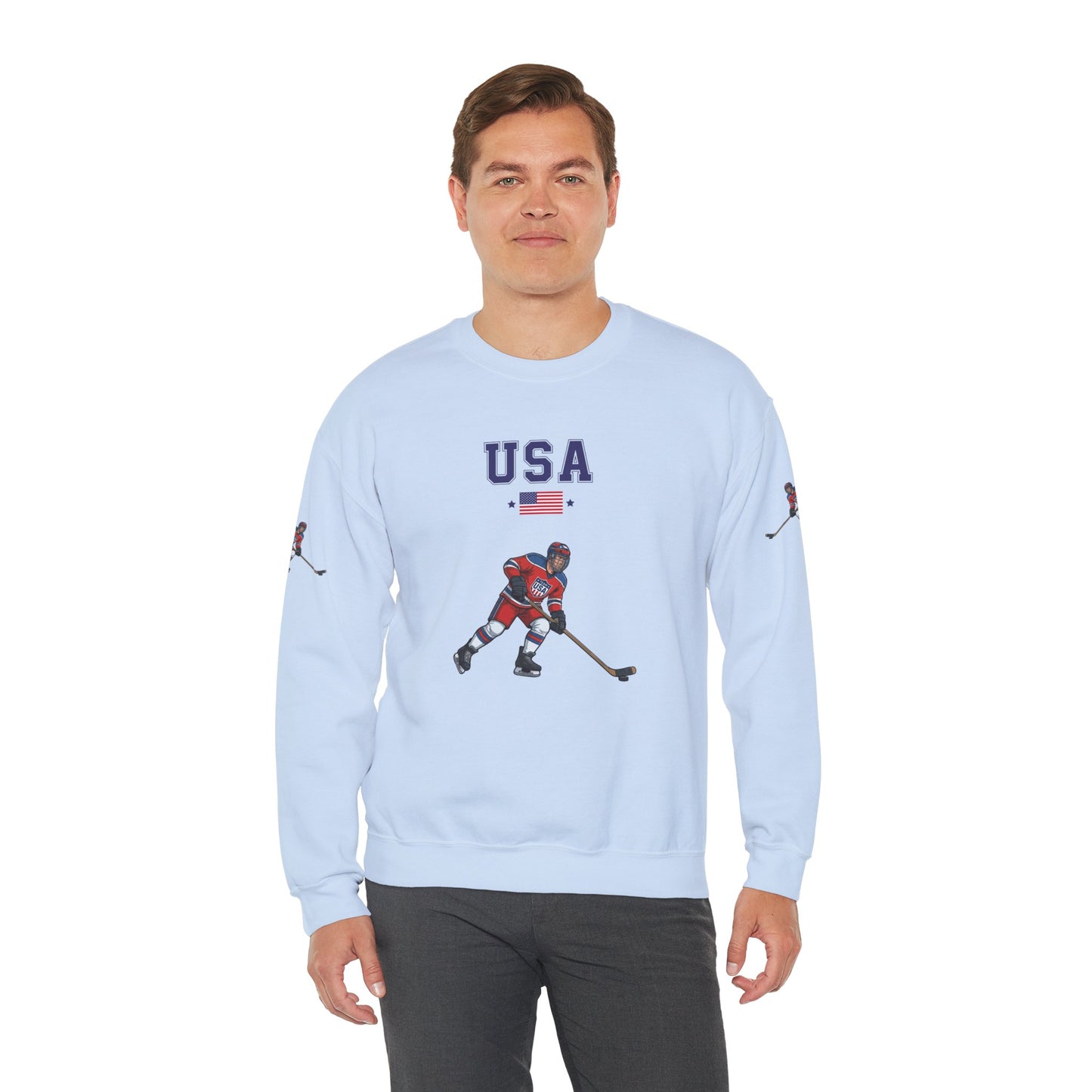 Princess Grace  TEAM USA  Unisex Heavy Blend  Crewneck Sweatshirt