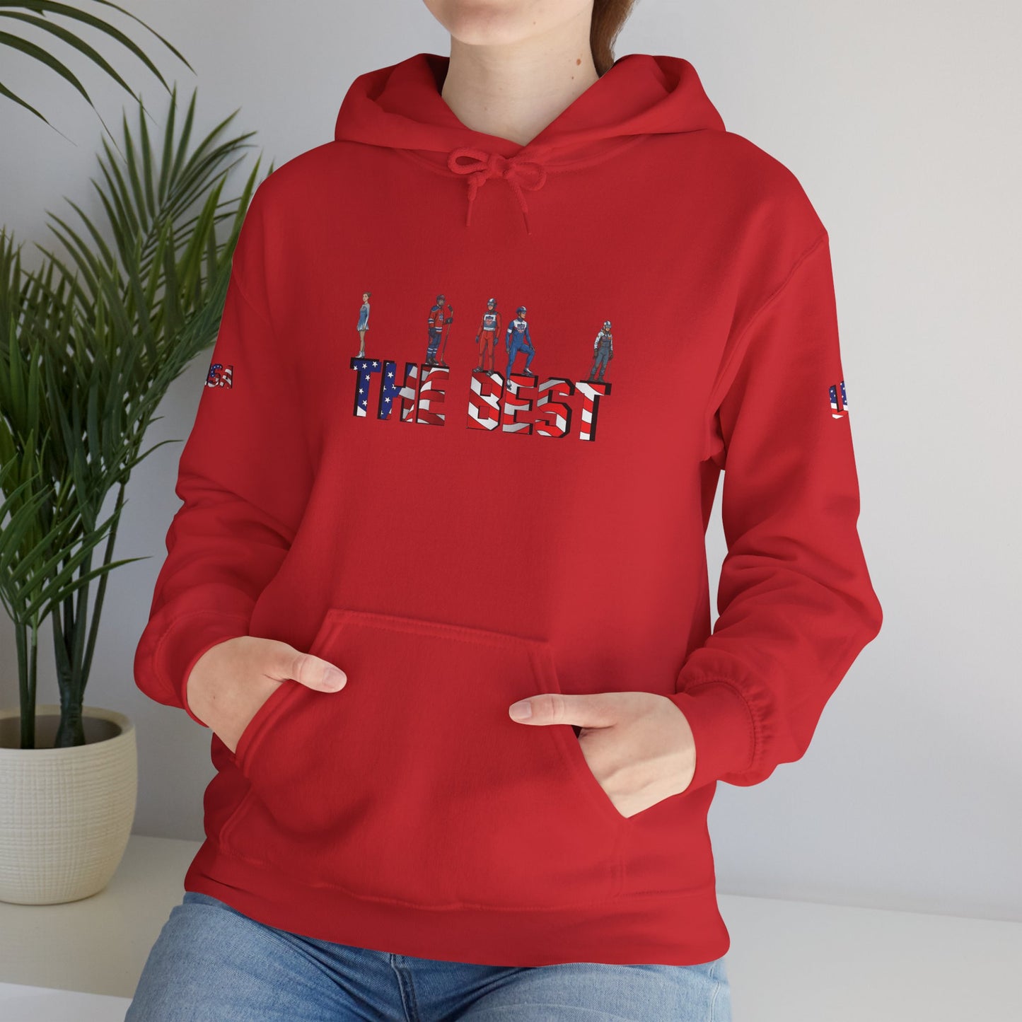 Princess Grace  TEAM USA  Unisex Heavy Blend  Hooded Sweatshirt