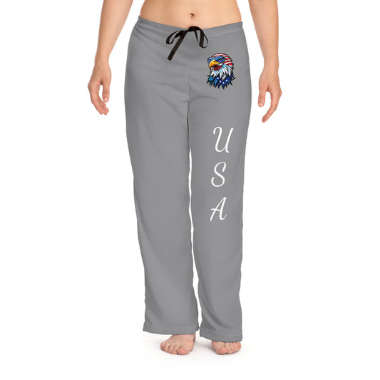 Princess Grace  Patriotic Pajama Pants with Eagle Design