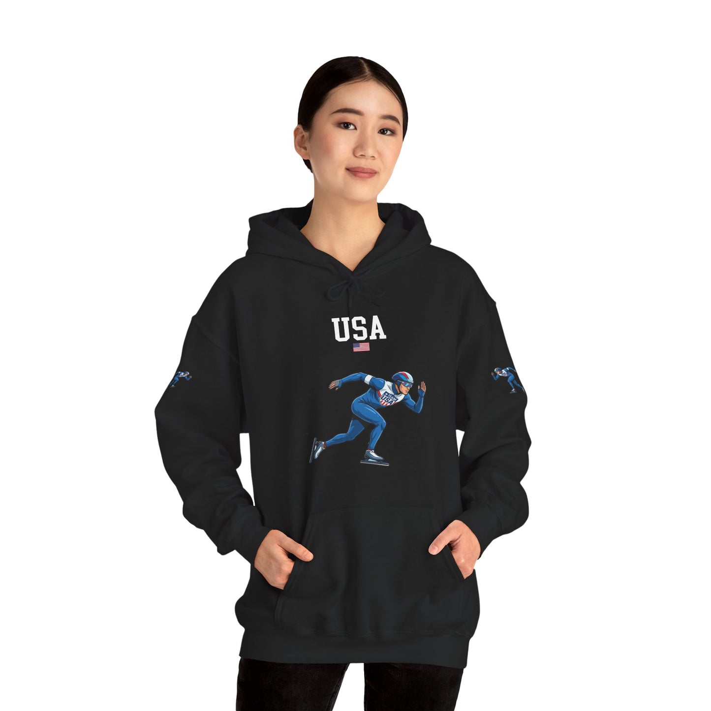 Princess Grace  TEAM USA  Unisex Heavy Blend Hooded Sweatshirt