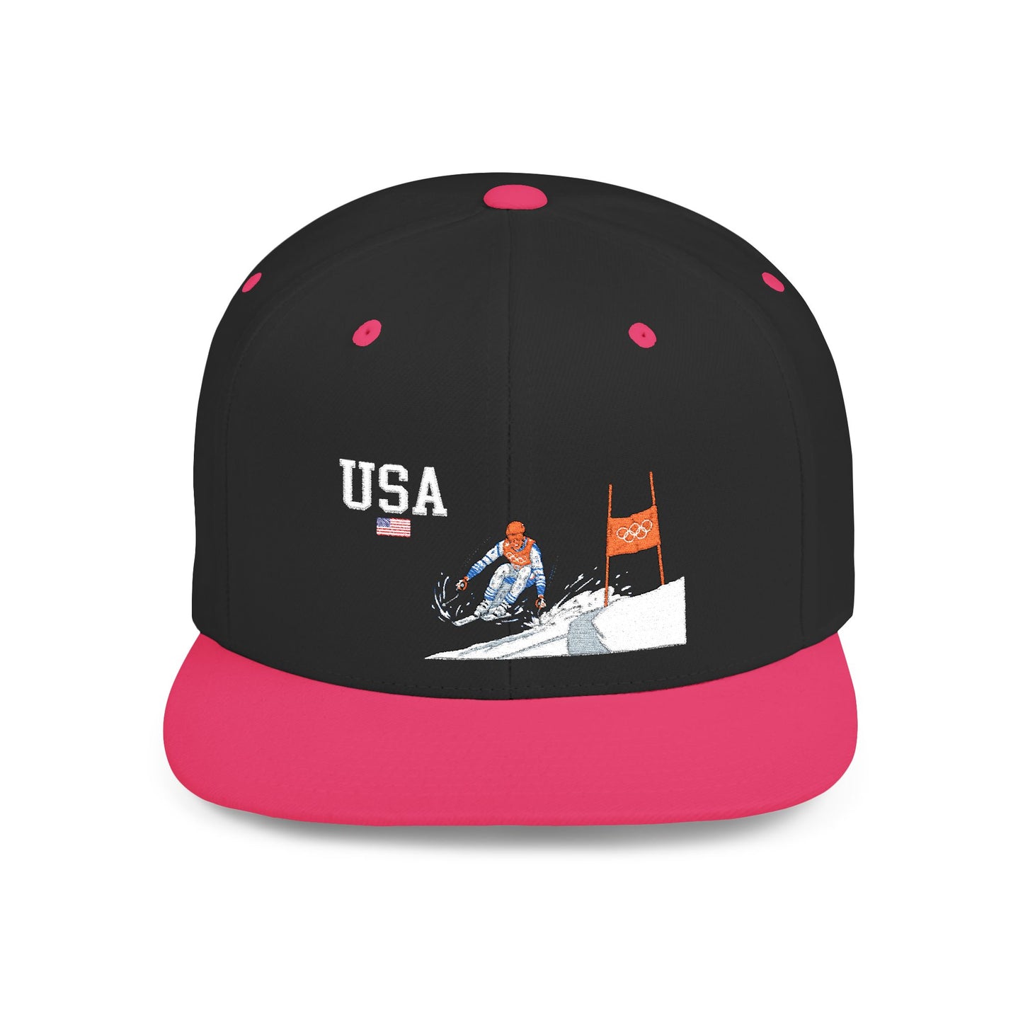 Princess Grace  TEAM USA  Flat Bill Snapback Hat