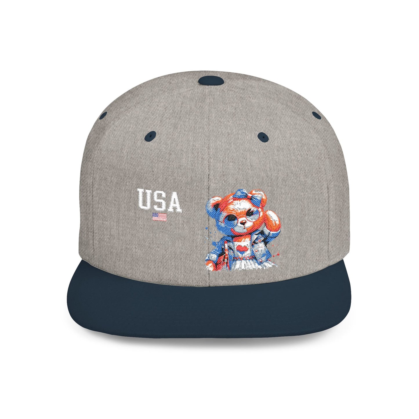 Princess Grace  TEAM USA  Flat Bill Snapback Hat