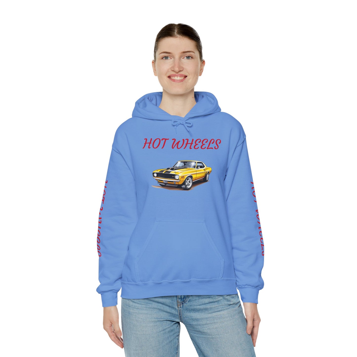 Princess Grace  Hot Wheels Unisex Heavy Blend Hooded Sweatshirt Classic Car Enthusiast Apparel