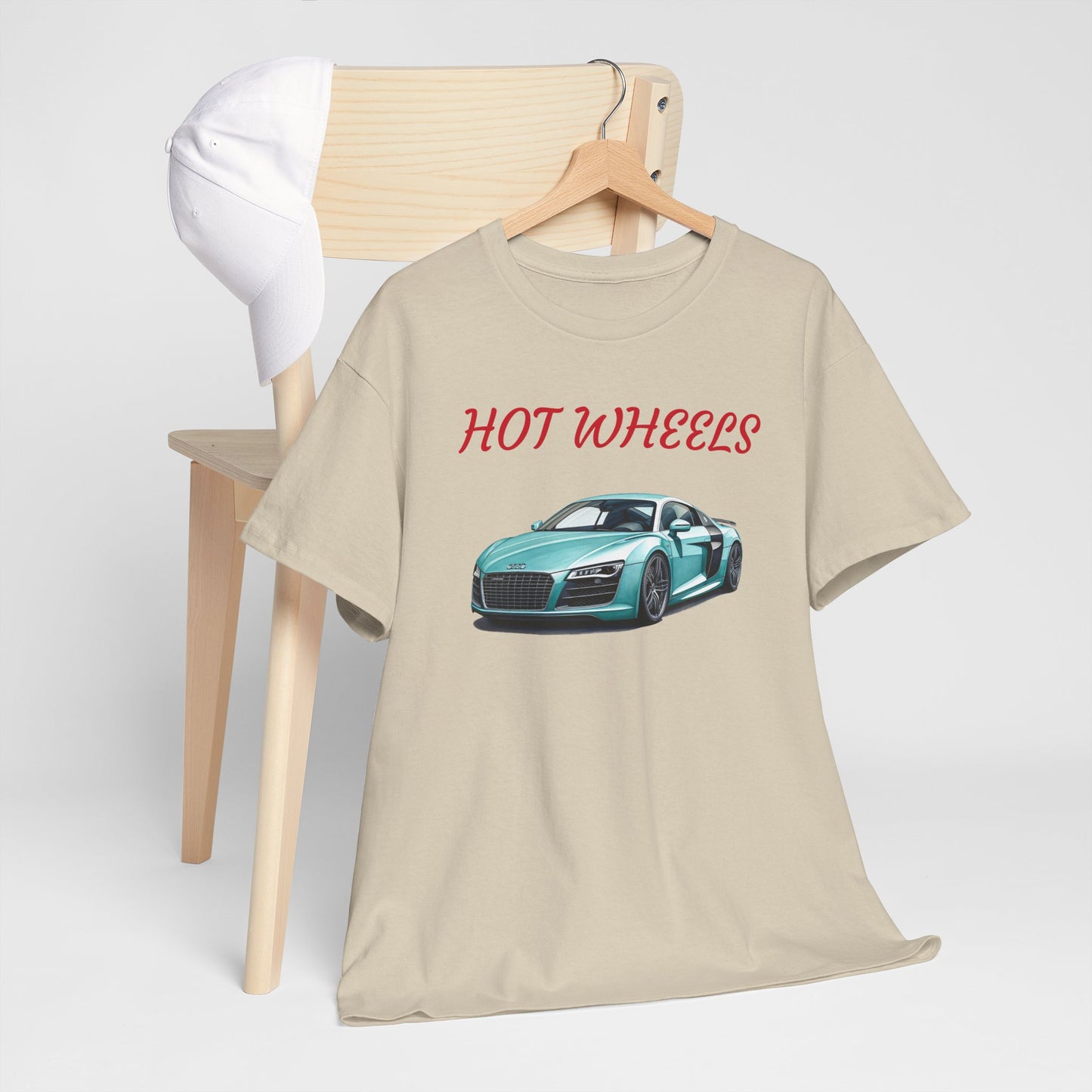 Princess Grace  Hot Wheels Unisex Heavy Cotton Tee Perfect for Car Enthusiasts & Casual Wear