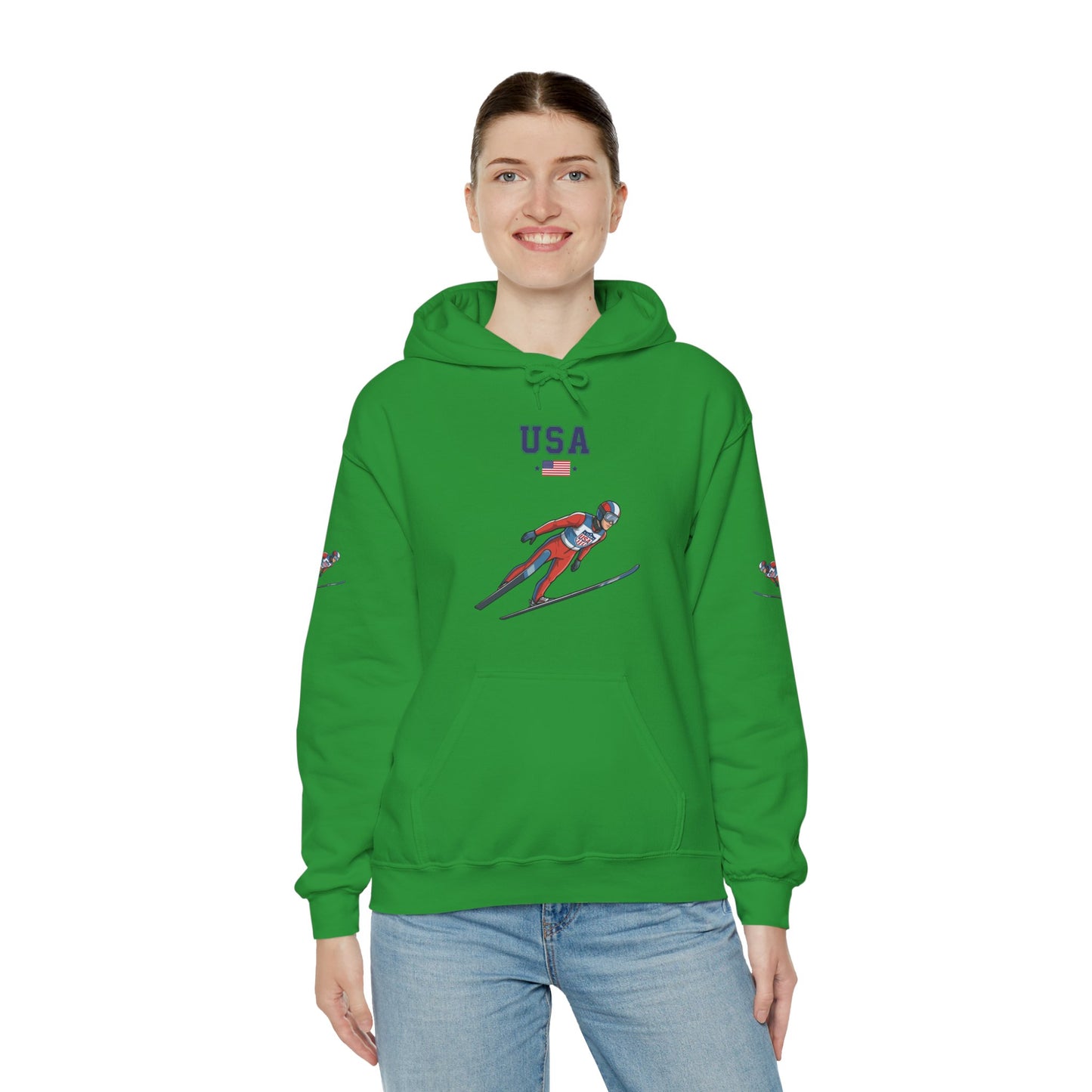 Princess Grace  TEAM USA  Unisex Heavy Blend Hooded Sweatshirt
