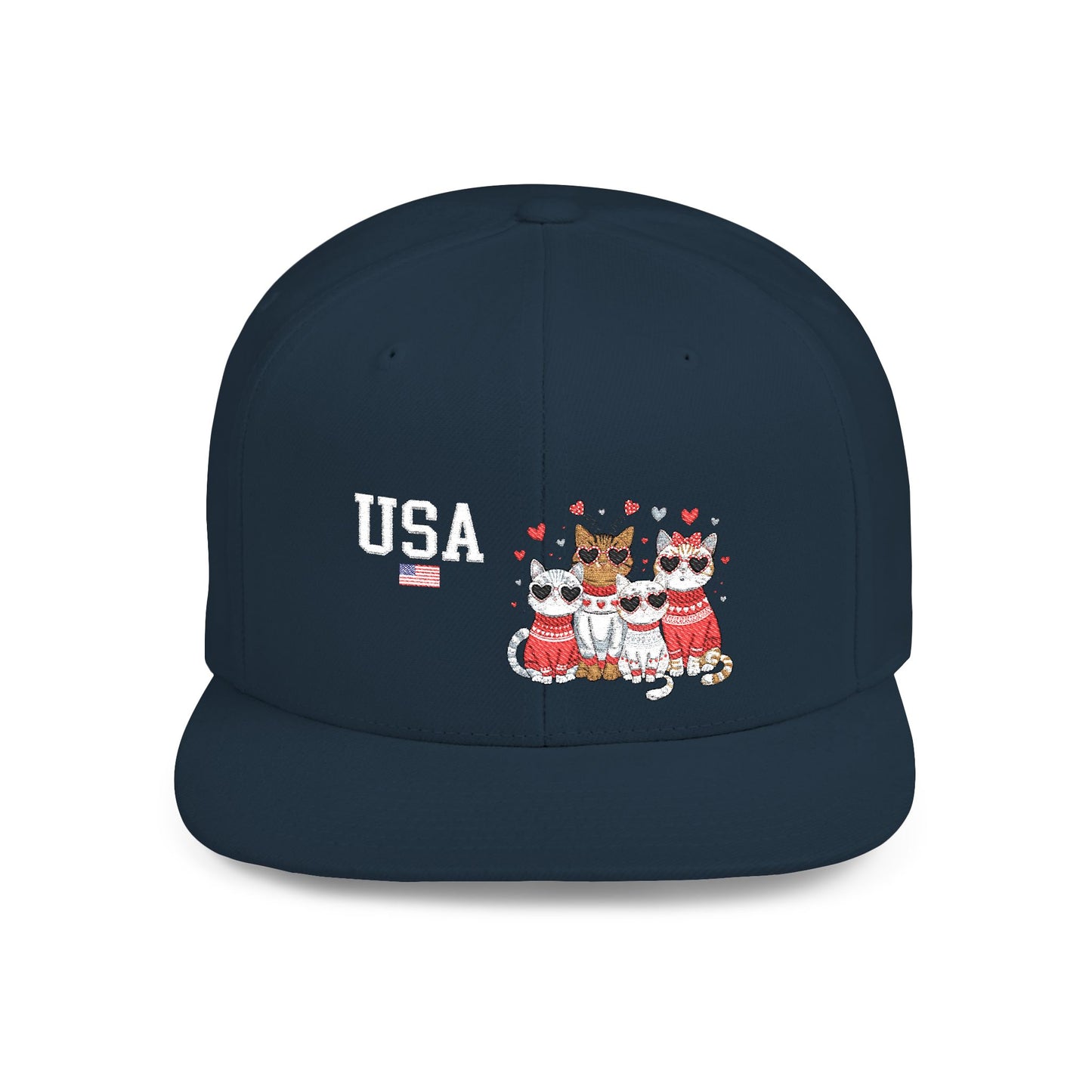 Princess Grace  TEAM USA  Flat Bill Snapback Hat