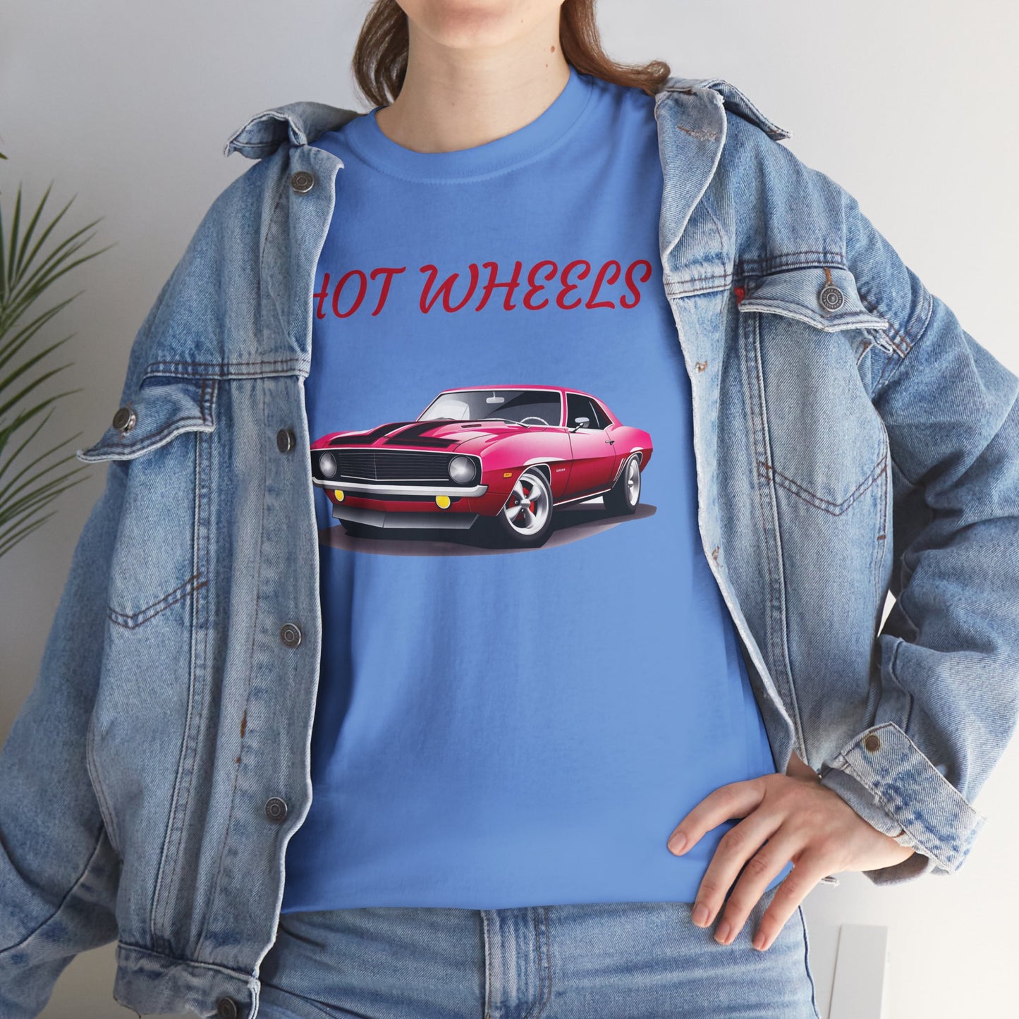 Princess Grace  Retro Hot Wheels Unisex Heavy Cotton Tee