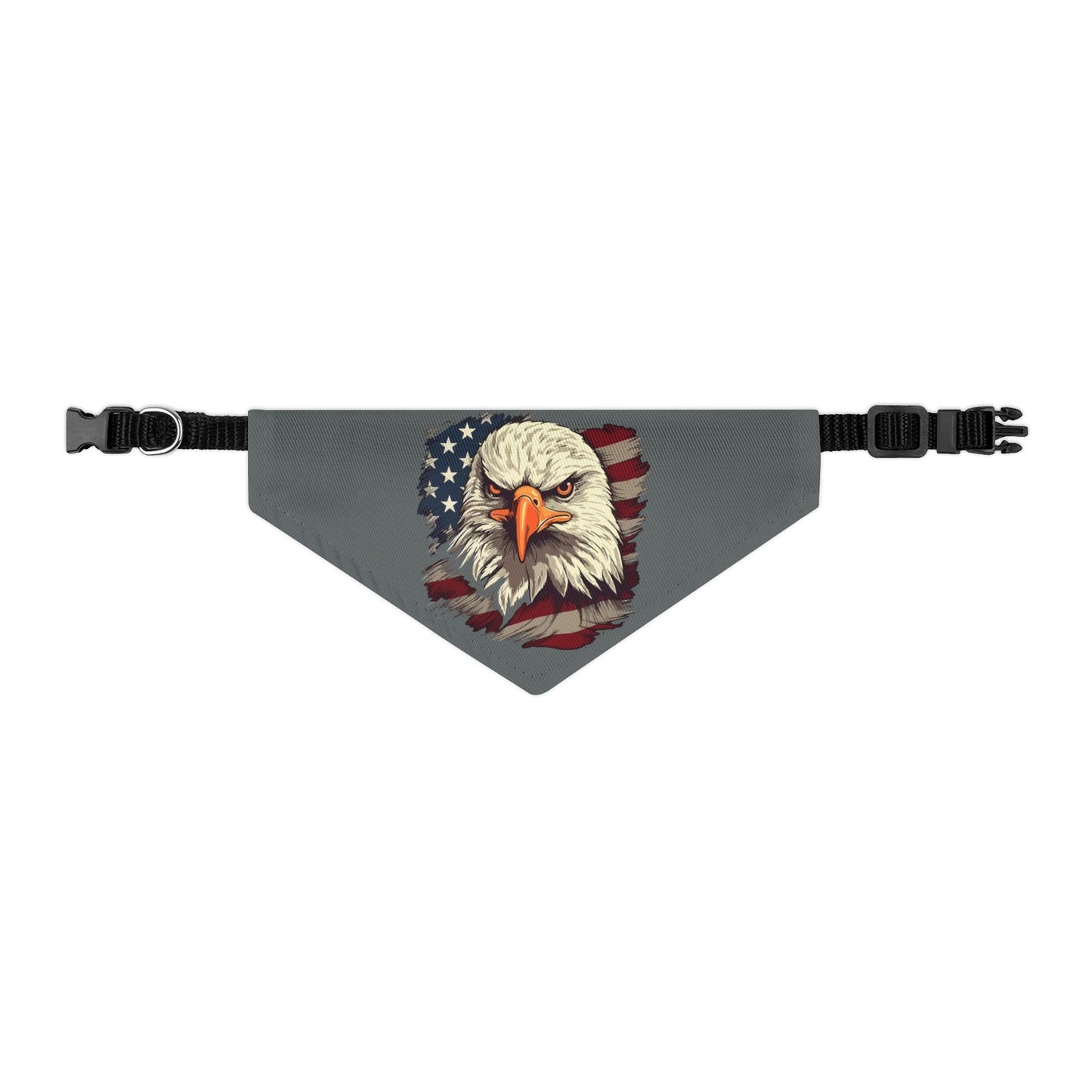 Princess Grace  Patriotic Eagle Pet Bandana Collar Perfect for Independence Day & All  American Celebrations