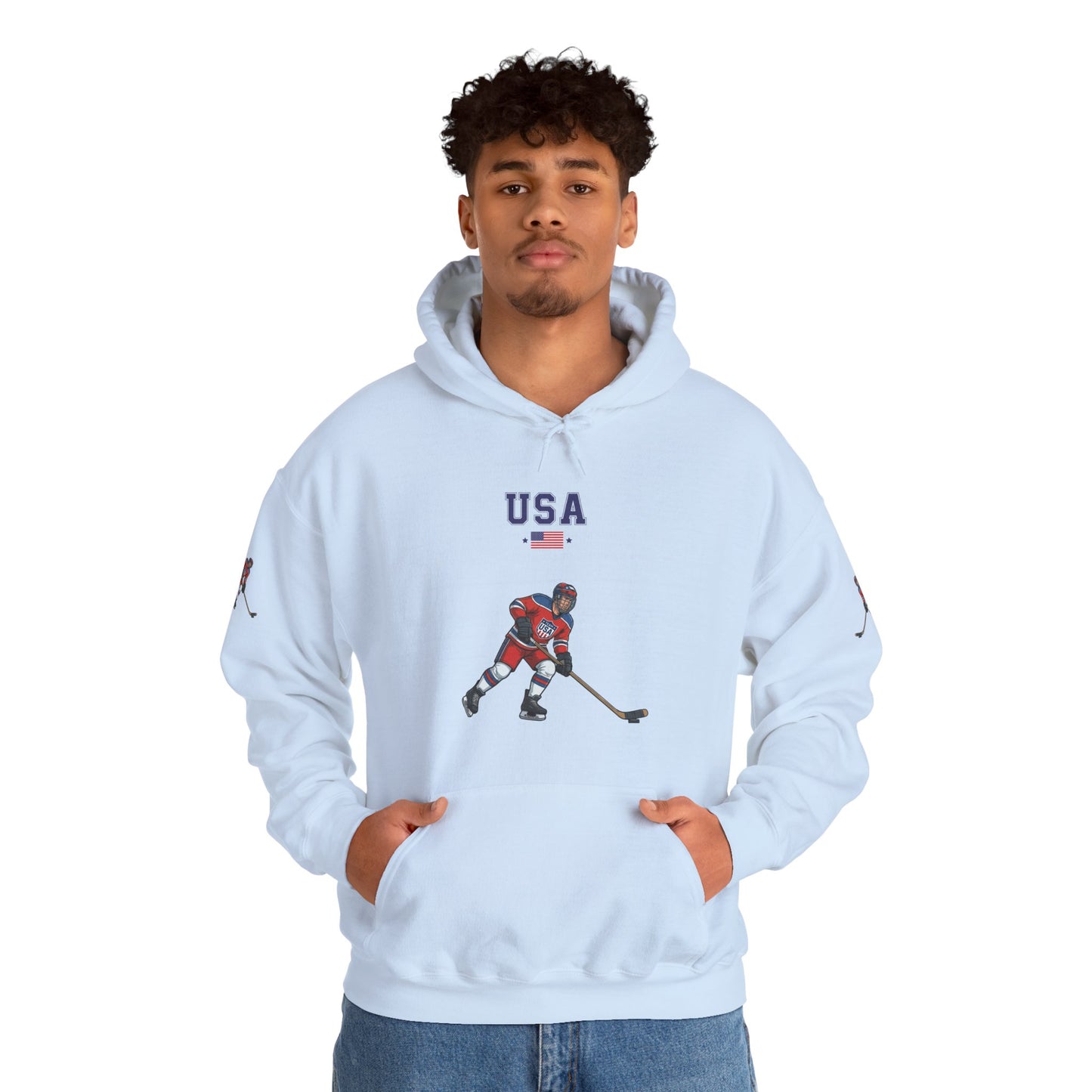 Princess Grace  TEAM USA  Unisex Heavy Blend Hooded Sweatshirt