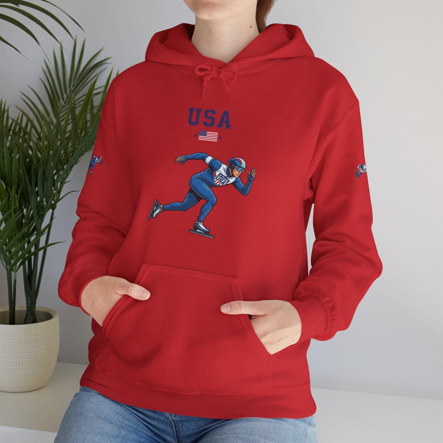 Princess Grace  TEAM USA  Unisex Heavy Blend Hooded Sweatshirt