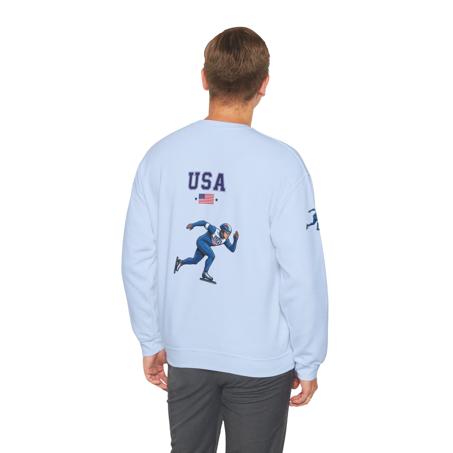 Princess Grace  TEAM USA  Unisex Heavy Blend  Crewneck Sweatshirt