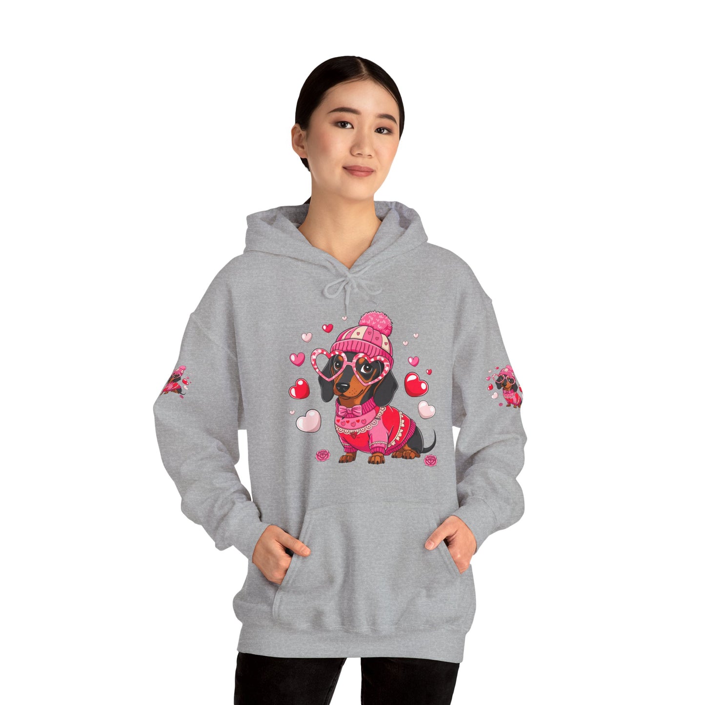 Princess Grace  Cute Dachshund Love Sweatshirt for Dog Lovers