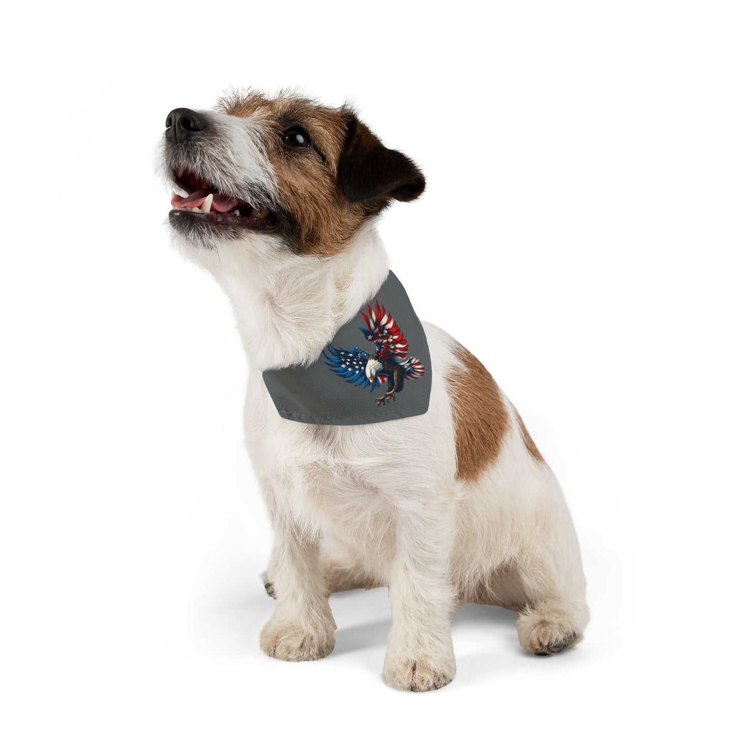 Princess Grace  Patriotic Eagle Pet Bandana Collar for Dogs  Perfect for Holidays and Celebrations