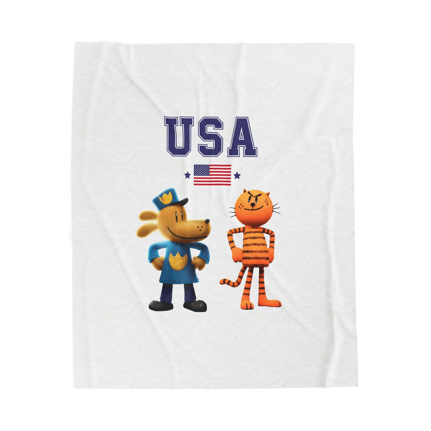 Princess Grace  TEAM USA  Velveteen Plush Blanket