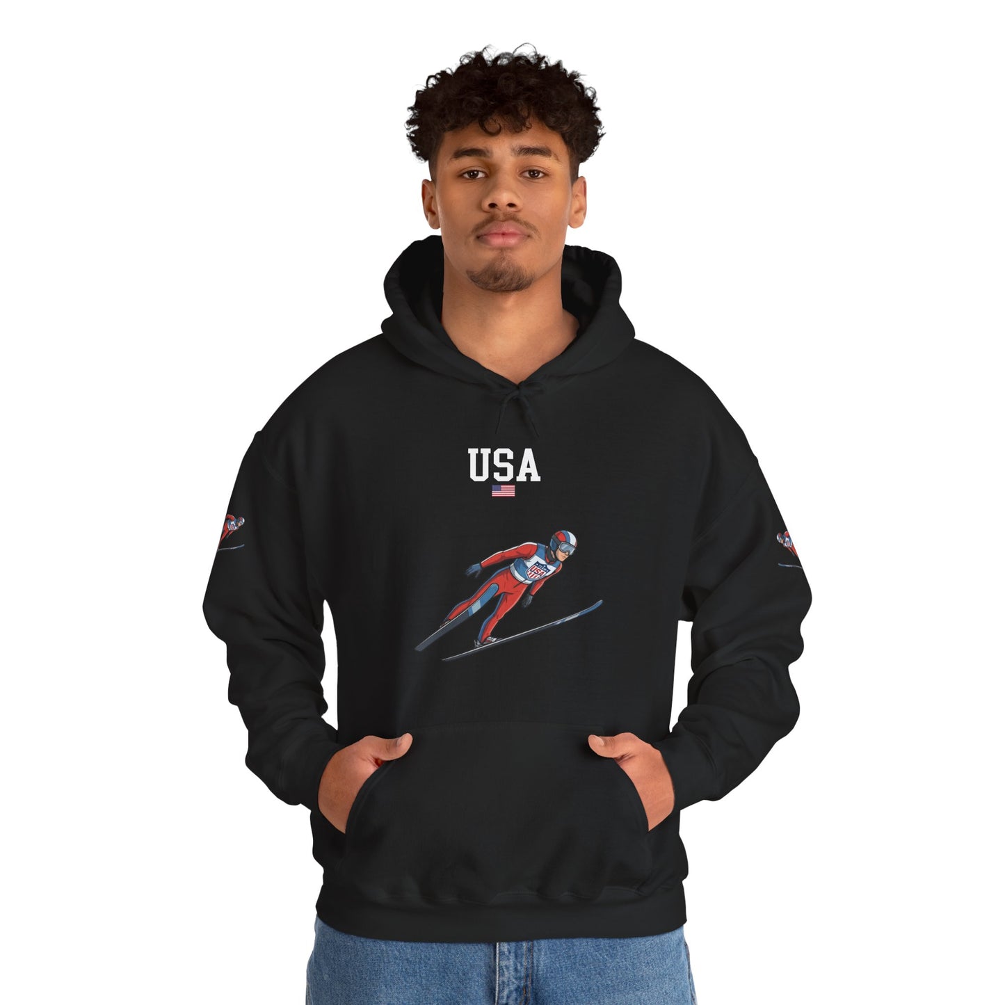 Princess Grace  TEAM USA  Unisex Heavy Blend Hooded Sweatshirt