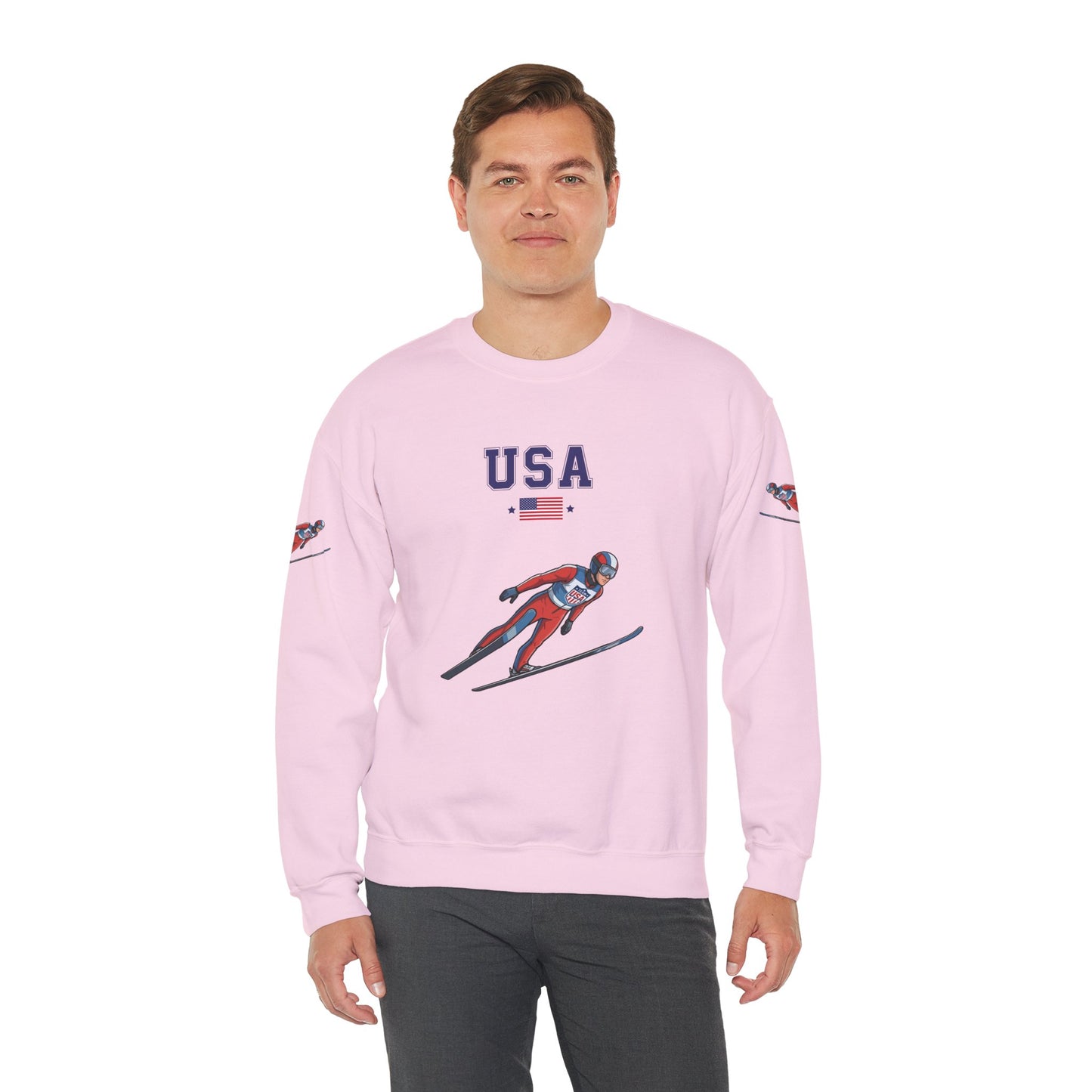 Princess Grace  TEAM USA  Unisex Heavy Blend  Crewneck Sweatshirt