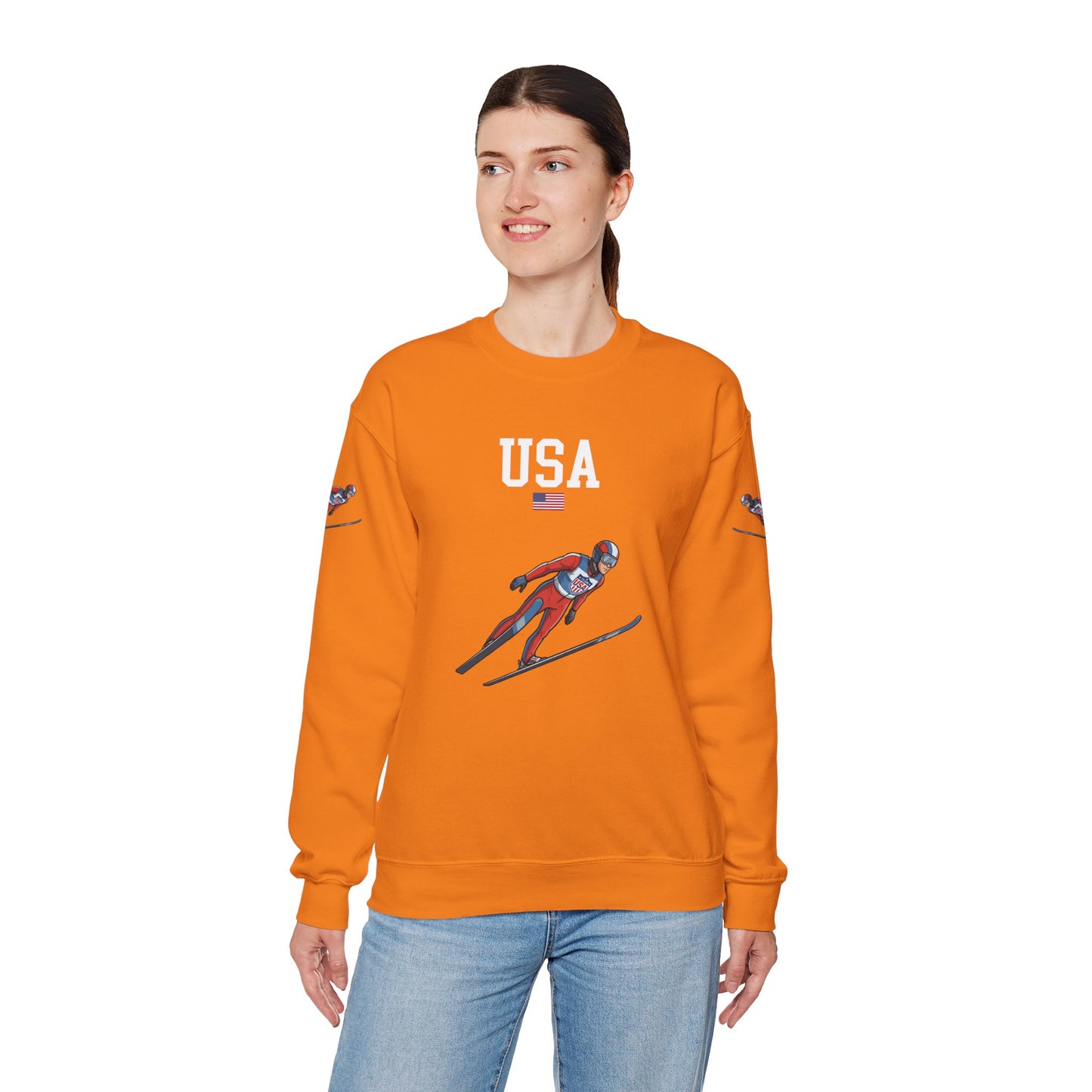 Princess Grace  TEAM USA  Unisex Heavy Blend  Crewneck Sweatshirt