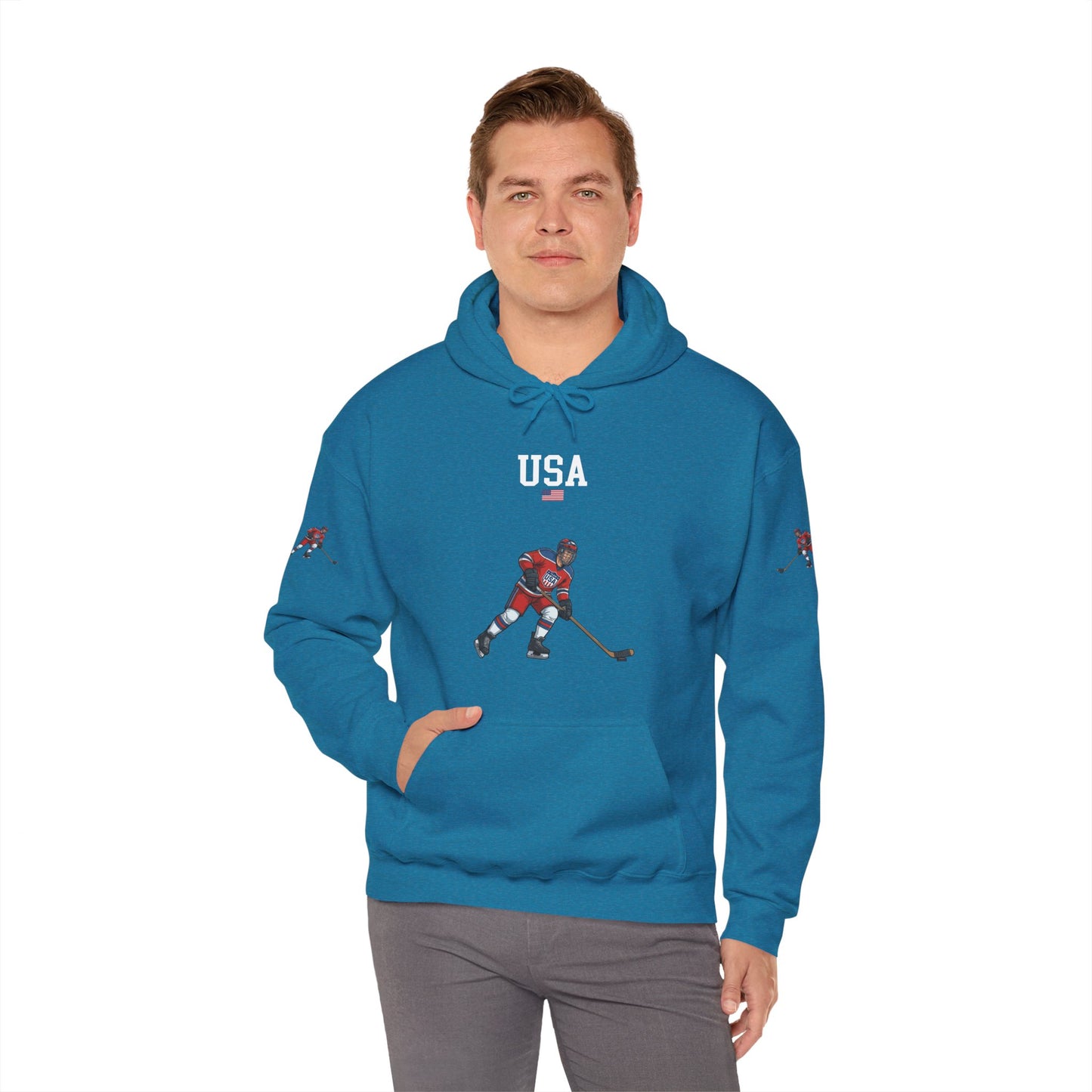 Princess Grace  TEAM USA  Unisex Heavy Blend Hooded Sweatshirt