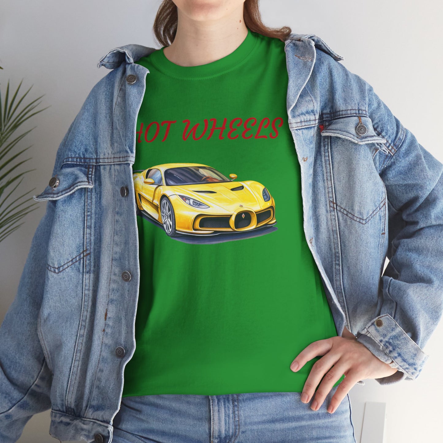 Princess Grace  Hot Wheels Unisex Heavy Cotton Tee Perfect Gift for Car Enthusiasts