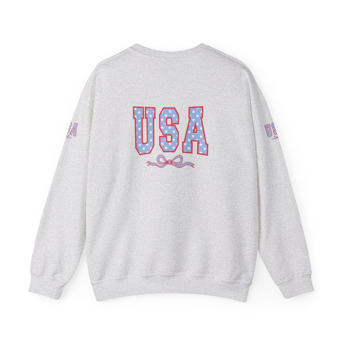 Princess Grace  TEAM USA  Unisex Patriotic Crewneck Sweatshirt for All Seasons