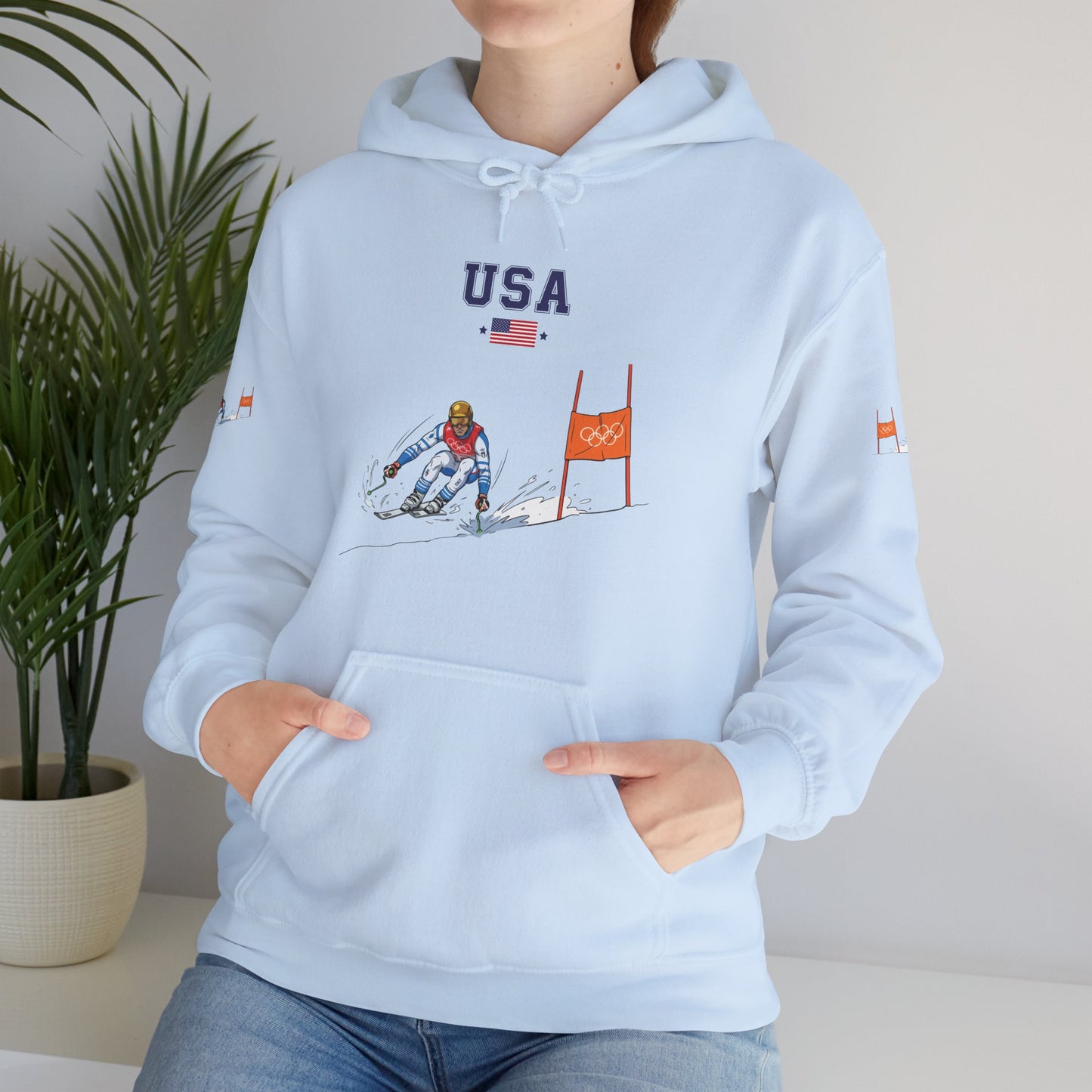 Princess Grace  TEAM USA  Unisex Heavy Blend  Hooded Sweatshirt