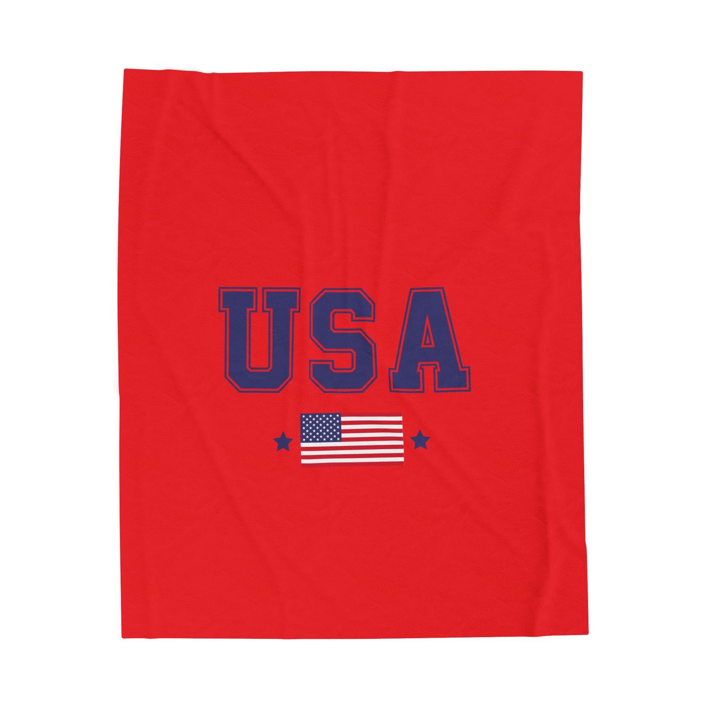 Princess Grace  TEAM USA  Velveteen Plush Blanket