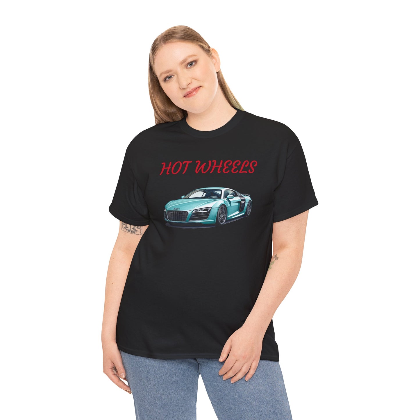 Princess Grace  Hot Wheels Unisex Heavy Cotton Tee Perfect for Car Enthusiasts & Casual Wear