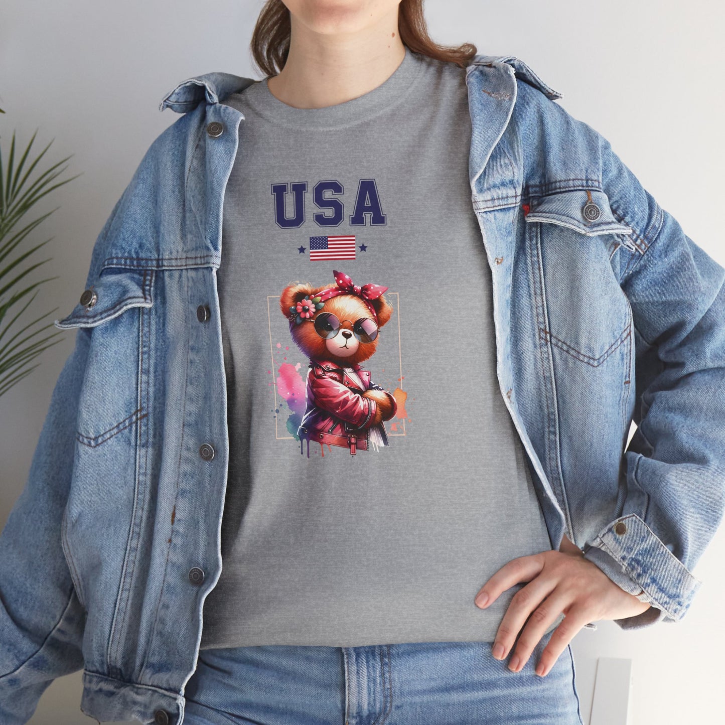 Princess Grace  TEAM USA  Unisex Heavy Cotton Tee