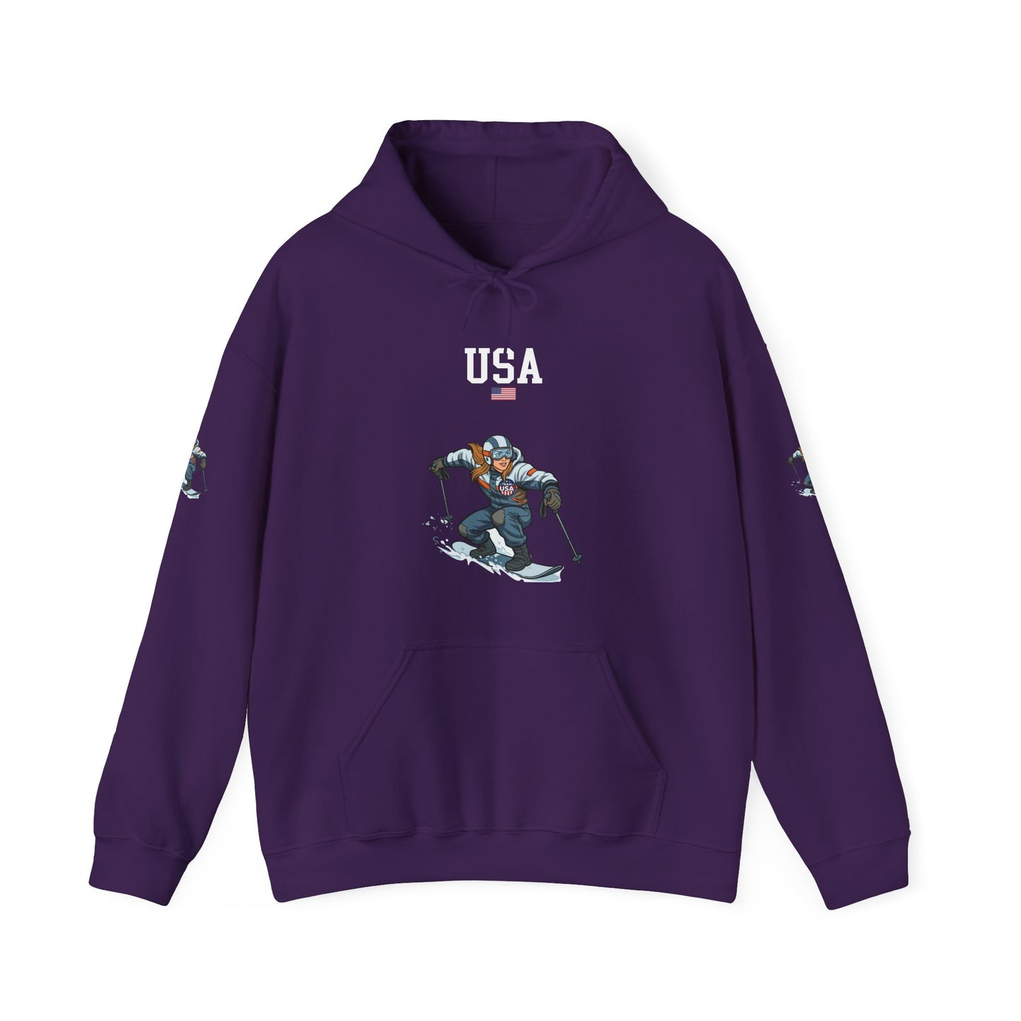 Princess Grace  TEAM USA  Unisex Heavy Blend  Hooded Sweatshirt