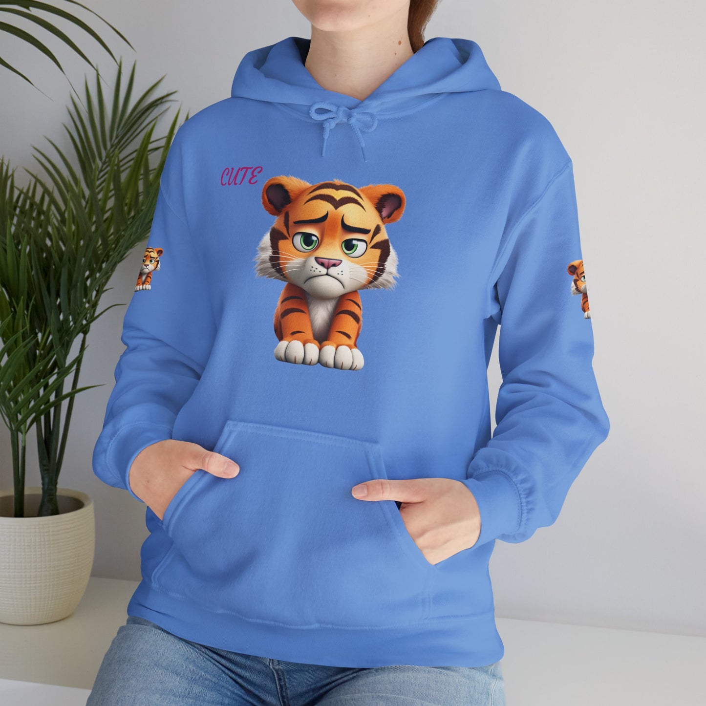 Princess Grace  Cute Tiger Graphic Unisex Hoodie