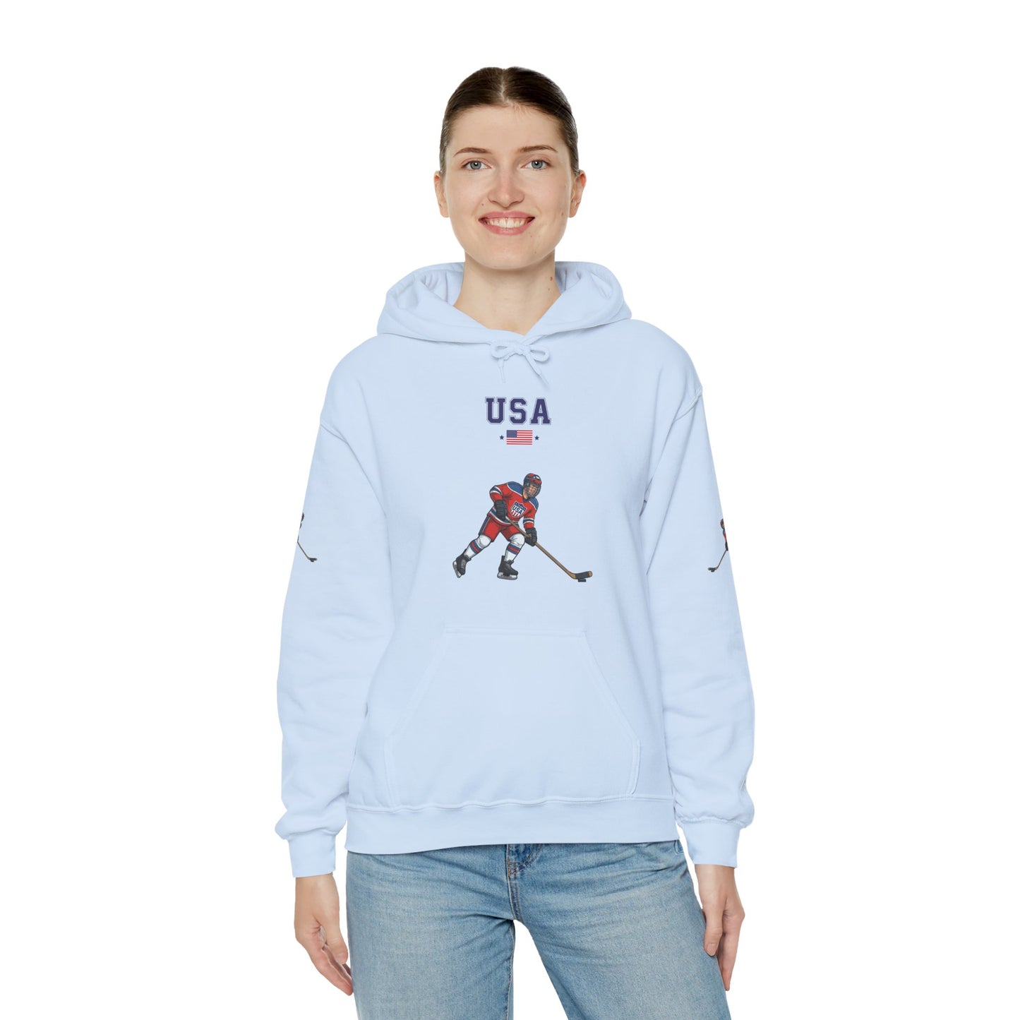 Princess Grace  TEAM USA  Unisex Heavy Blend Hooded Sweatshirt