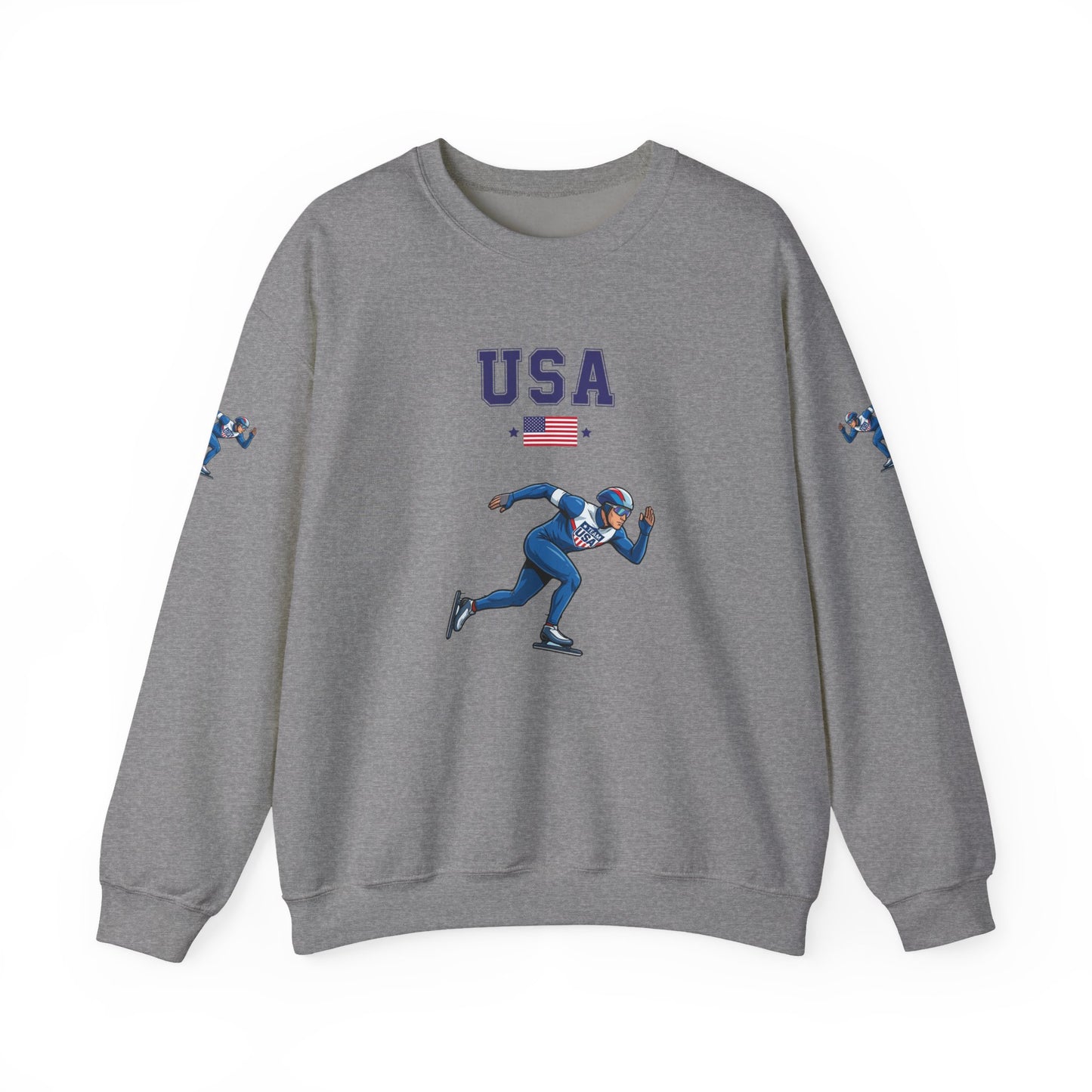 Princess Grace  TEAM USA  Unisex Heavy Blend  Crewneck Sweatshirt