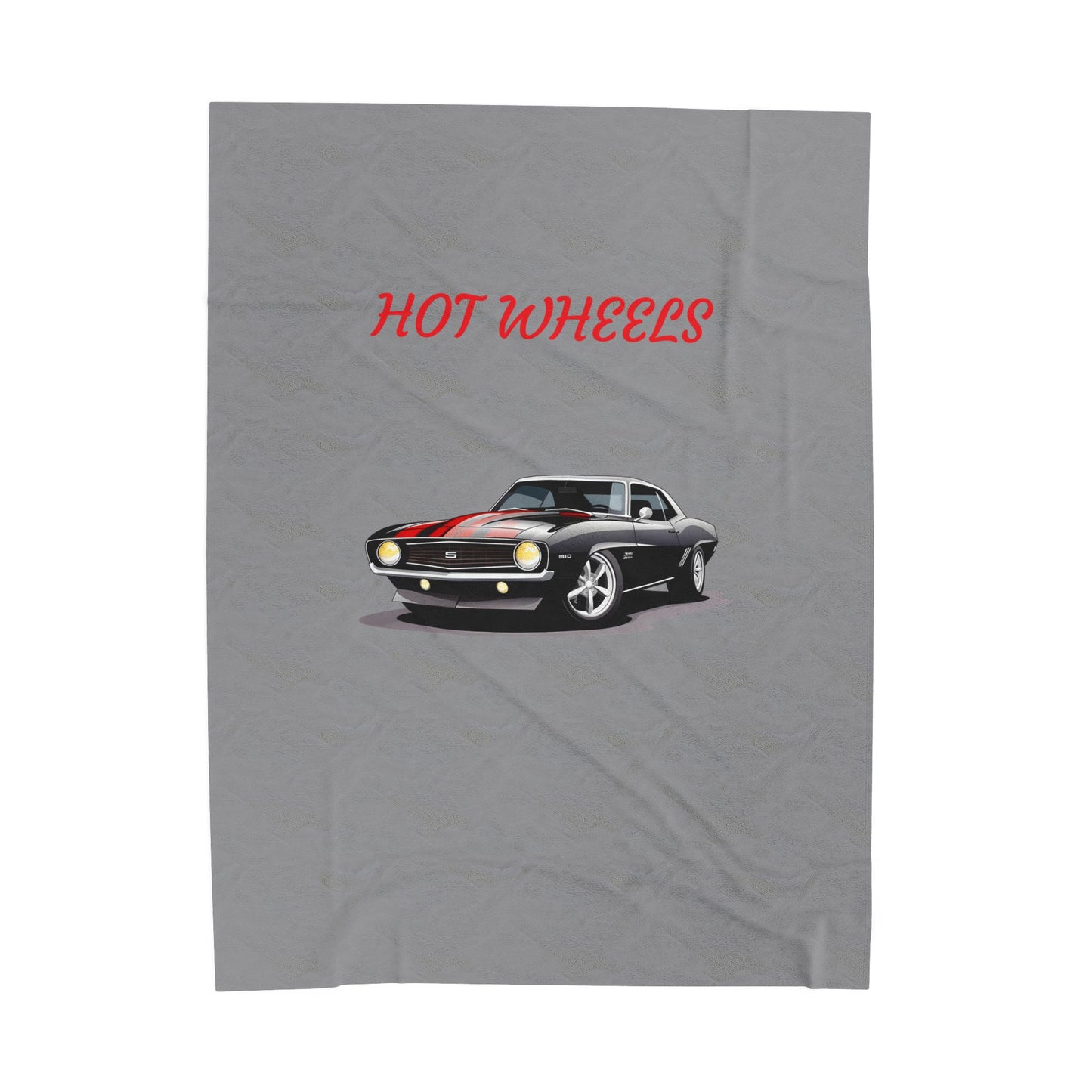 Princess Grace  Hot Wheels Velveteen Plush Blanket  Cozy Car Themed Throw for Auto Enthusiasts