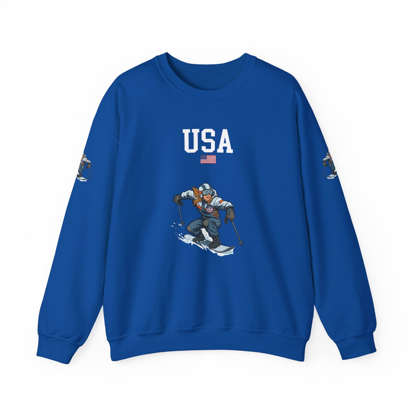Princess Grace  TEAM USA  Unisex Heavy Blend  Crewneck Sweatshirt