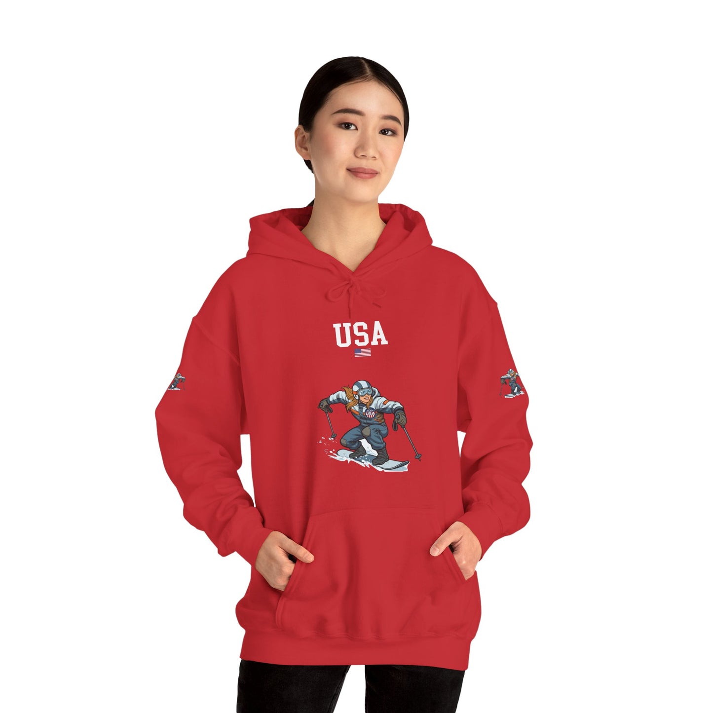 Princess Grace  TEAM USA  Unisex Heavy Blend  Hooded Sweatshirt