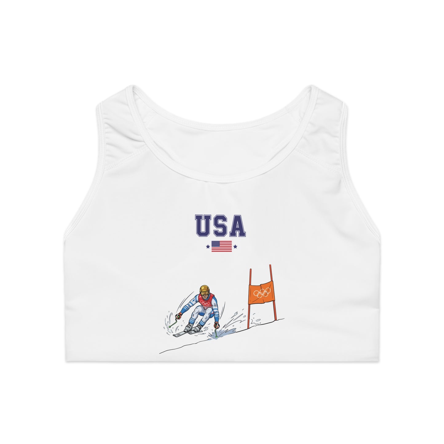 Princess Grace  TEAM USA  Sports Bra