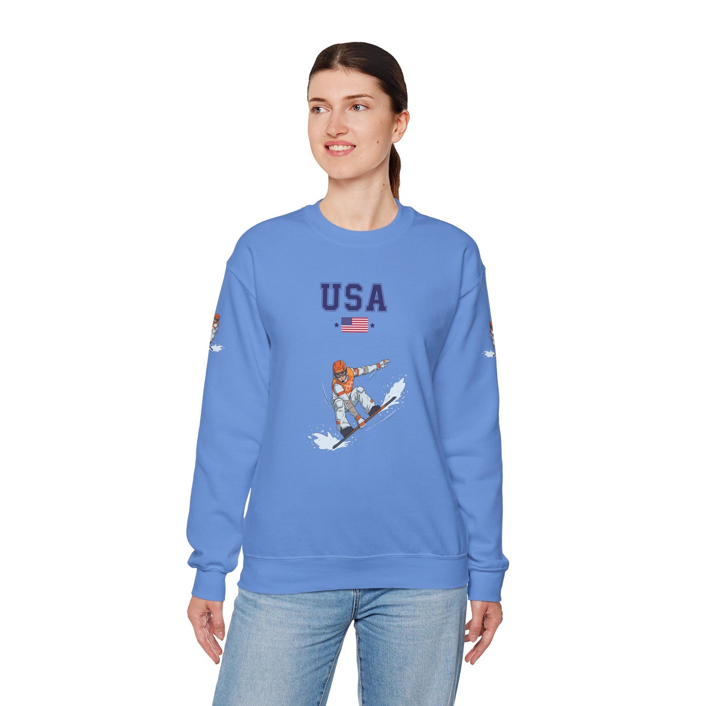 Princess Grace  TEAM USA  Unisex Heavy Blend  Crewneck Sweatshirt