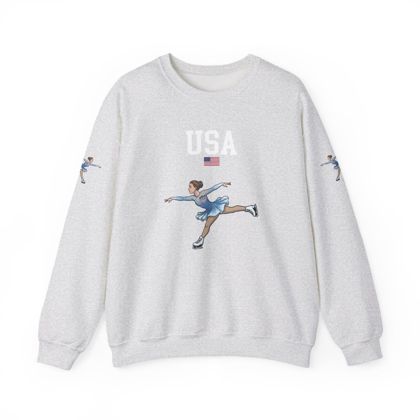 Princess Grace  TEAM USA  Unisex Heavy Blend  Crewneck Sweatshirt
