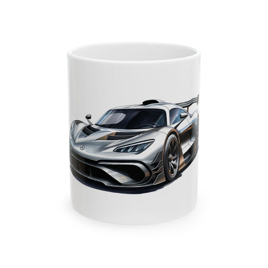 Princess Grace  Racing Car Ceramic Mug   Perfect Gift for Car Enthusiasts