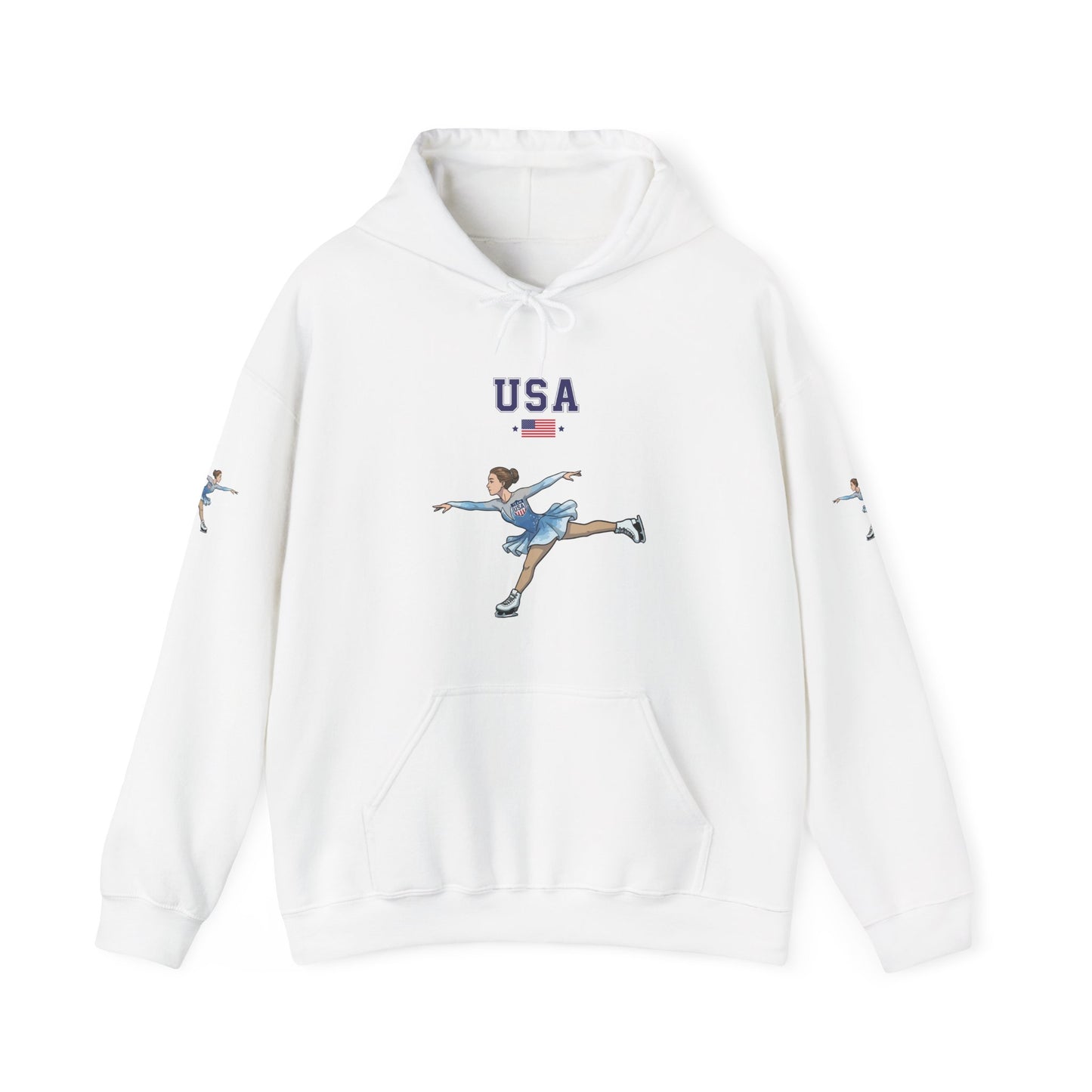 Princess Grace  TEAM USA  Unisex Heavy Blend Hooded Sweatshirt