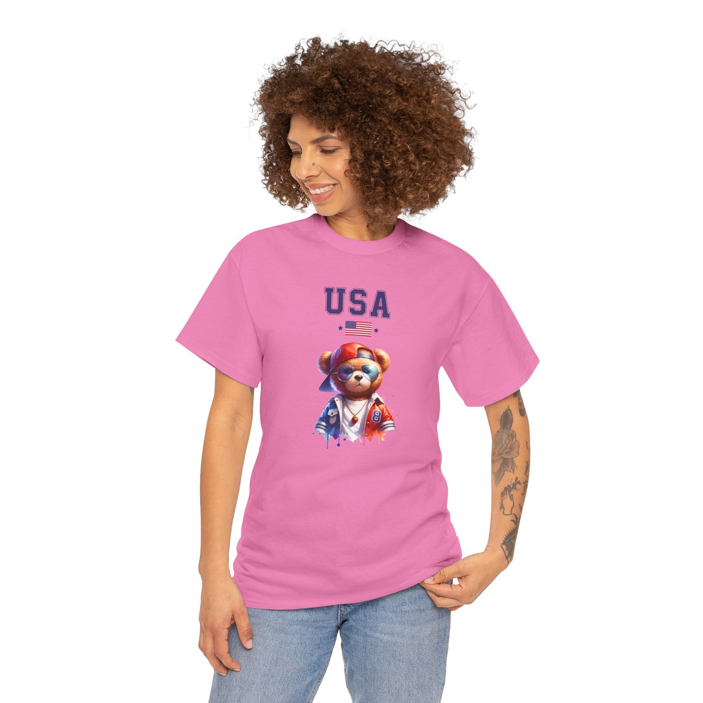 Princess Grace  TEAM USA  Unisex Heavy Cotton Tee